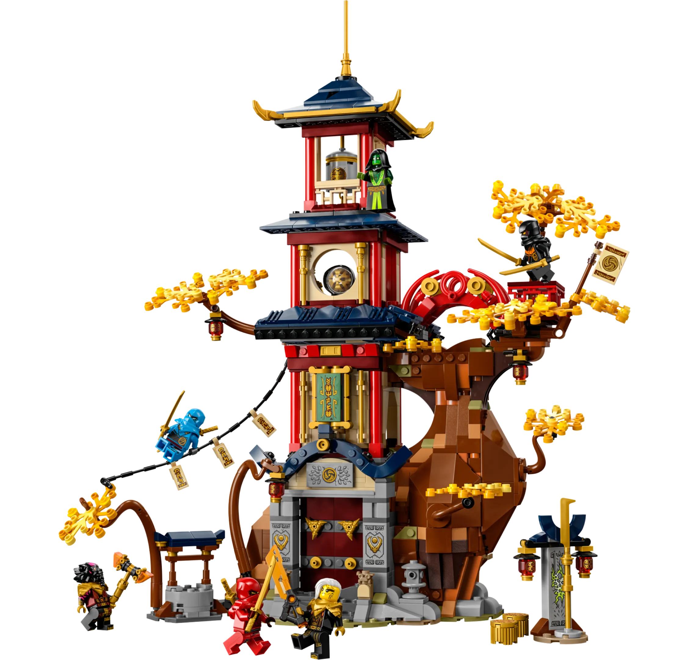 Ninjago, temple of the high quality dragon energy cores