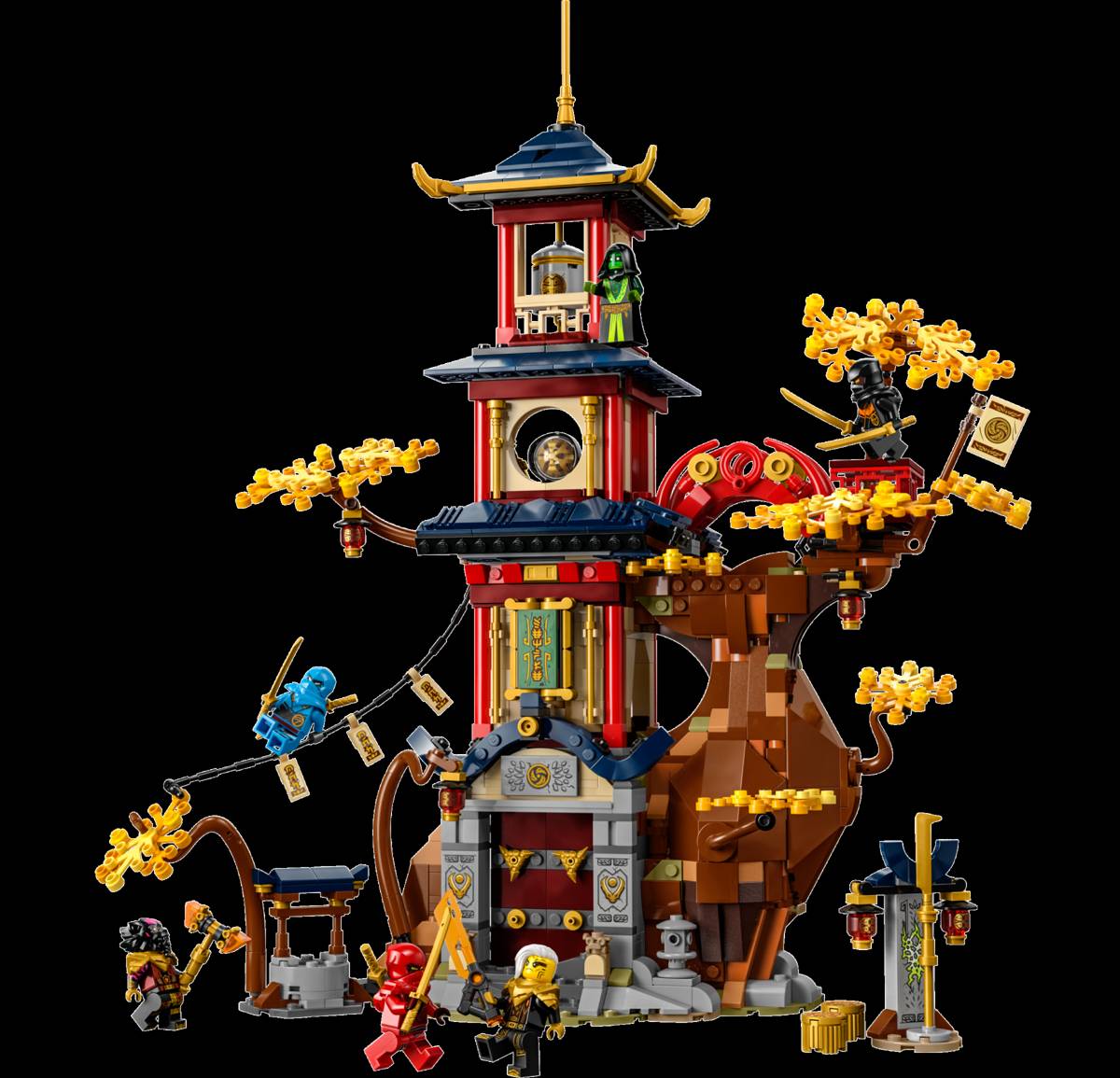 LEGO NINJAGO Temple of the Dragon Energy Cores • Set 71795
