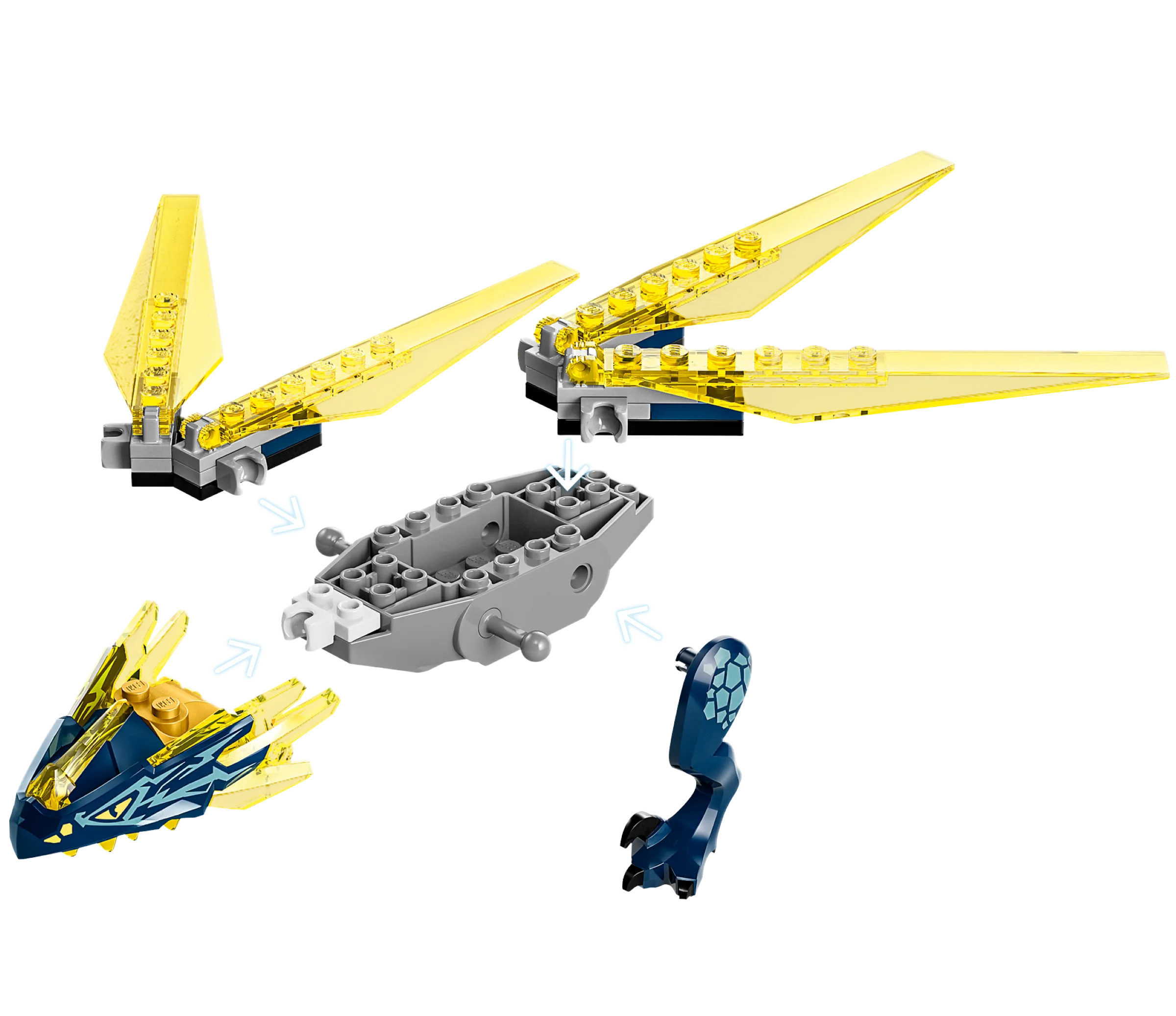 LEGO NINJAGO Nya and Arin's Baby Dragon Battle