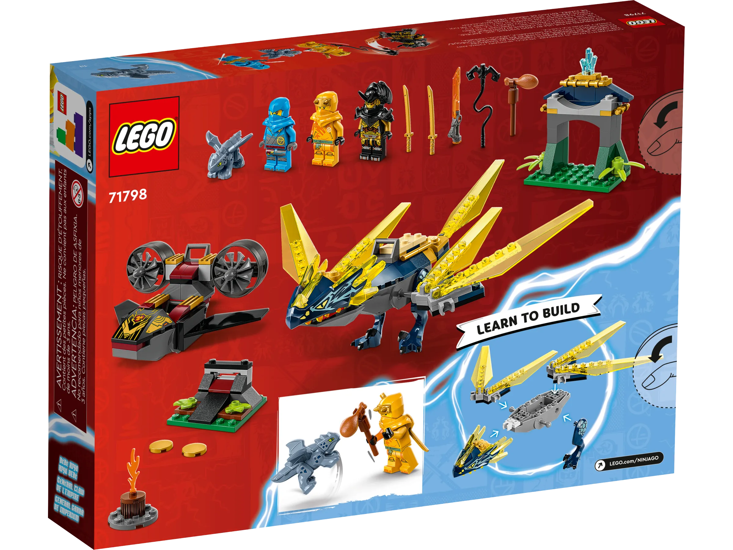 LEGO NINJAGO Nya and Arin's Baby Dragon Battle LEGO NINJAGO Nya and Arin's Baby Dragon Battle