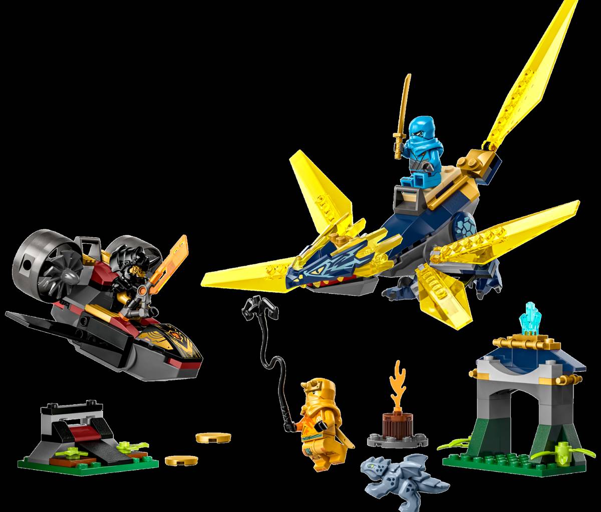 LEGO NINJAGO Nya and Arin's Baby Dragon Battle