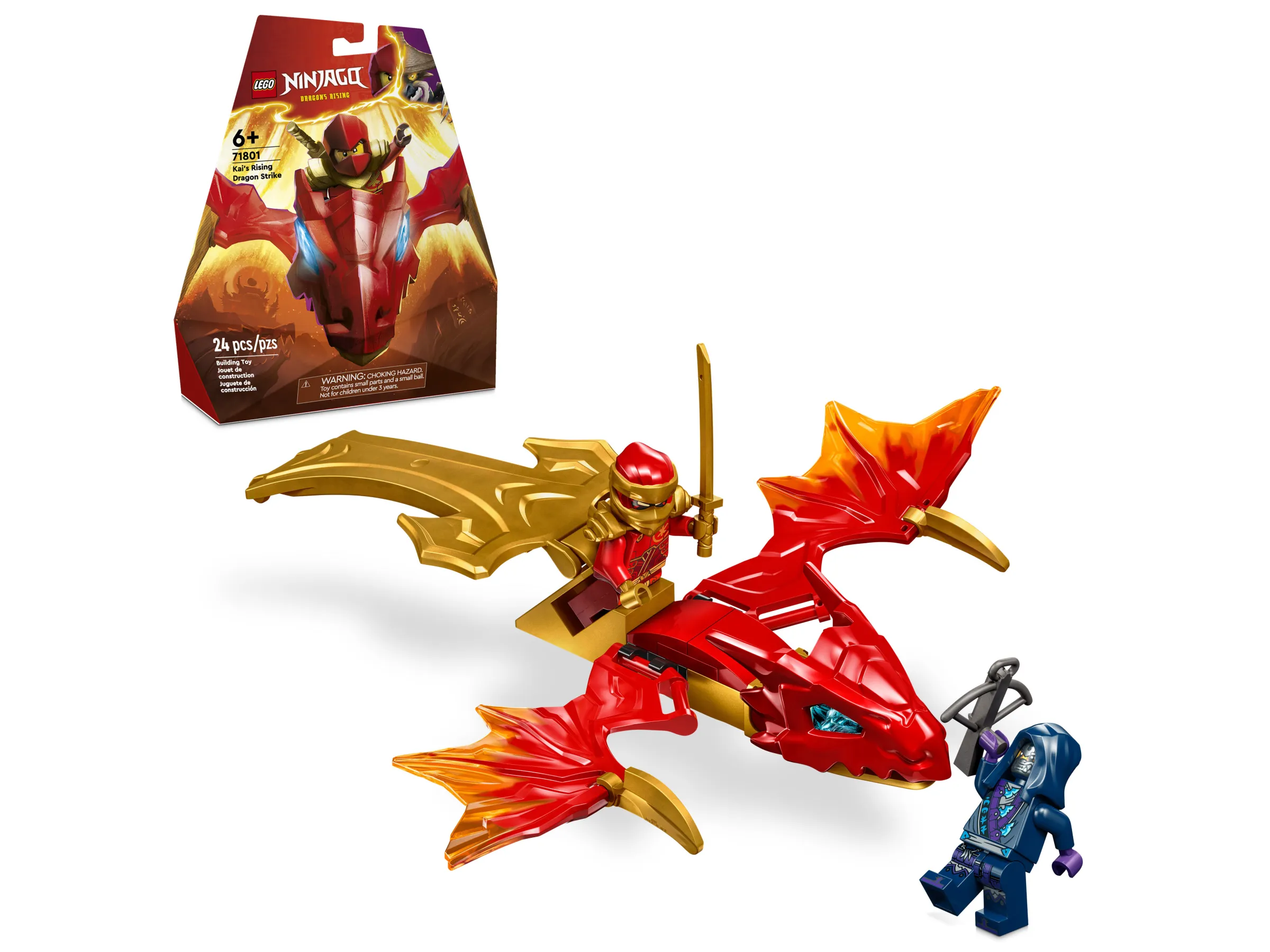 LEGO NINJAGO Kai's Rising Dragon Strike • Set 71801