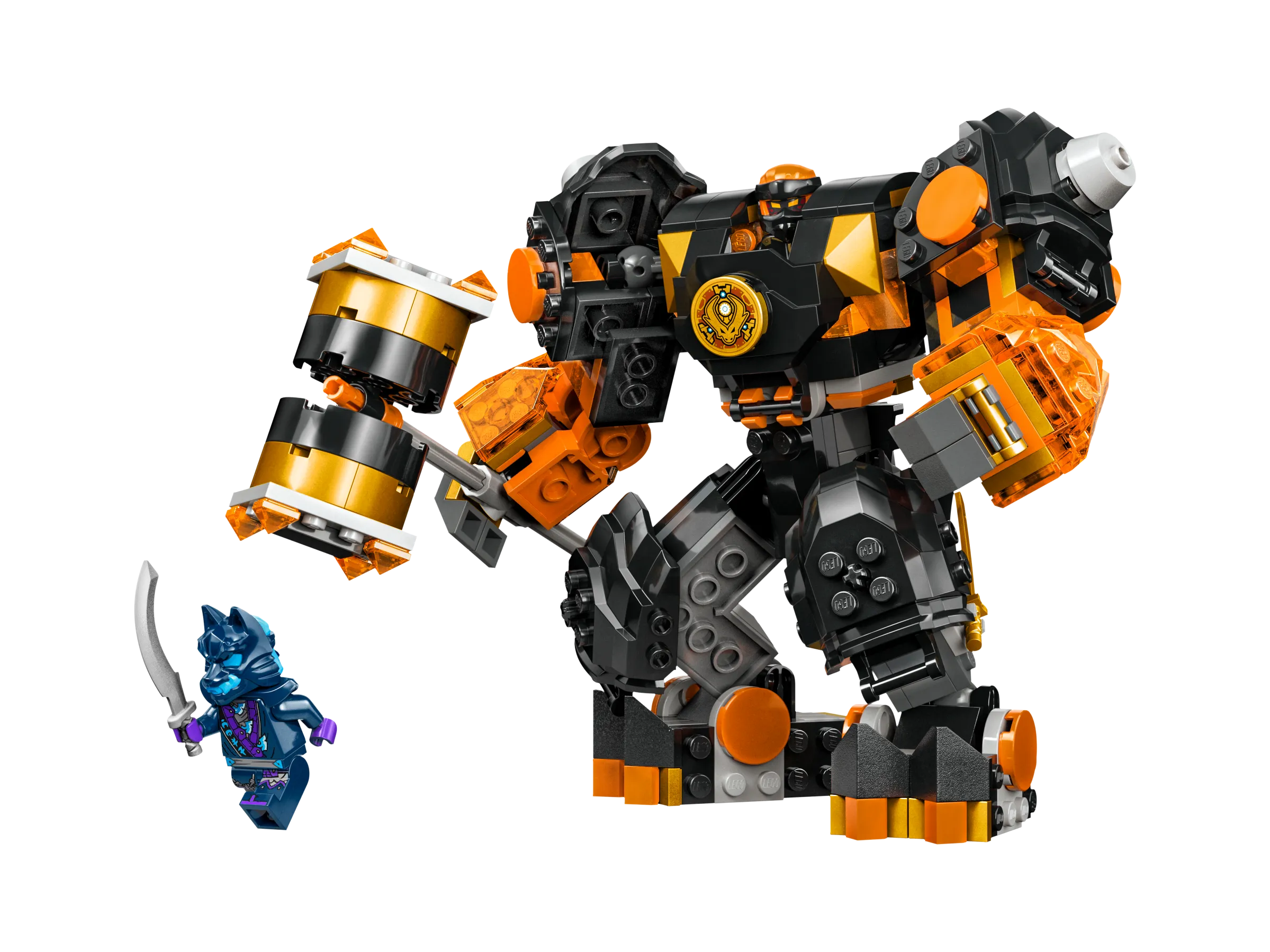 LEGO NINJAGO Cole's Elemental Earth Mech • Set 71806