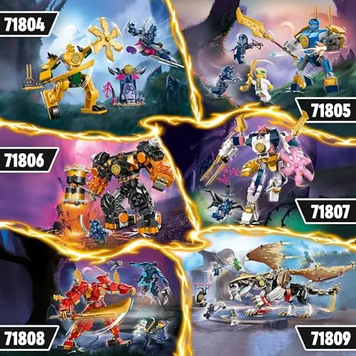 LEGO NINJAGO Sora's Elemental Tech Mech • Set 71807