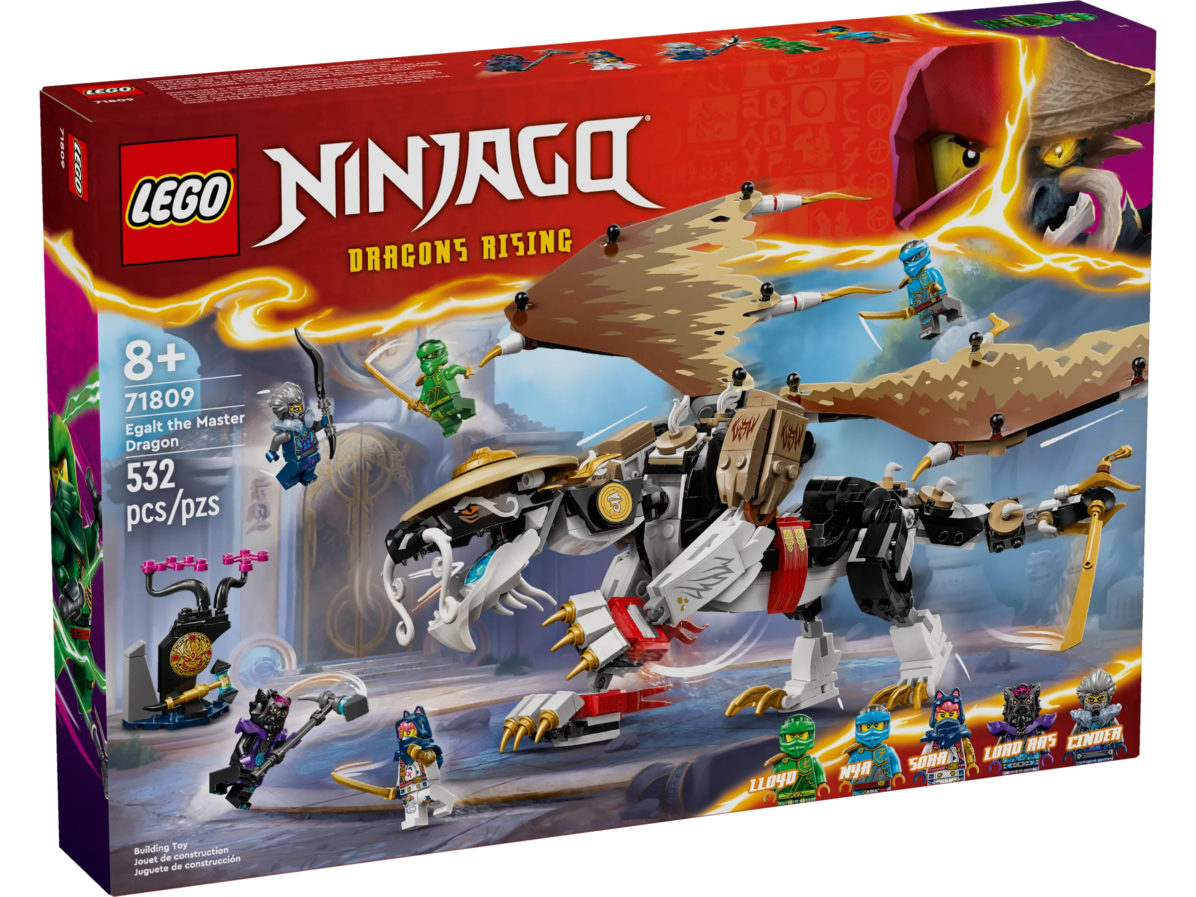 LEGO NINJAGO Egalt the Master Dragon • Set 71809 • SetDB