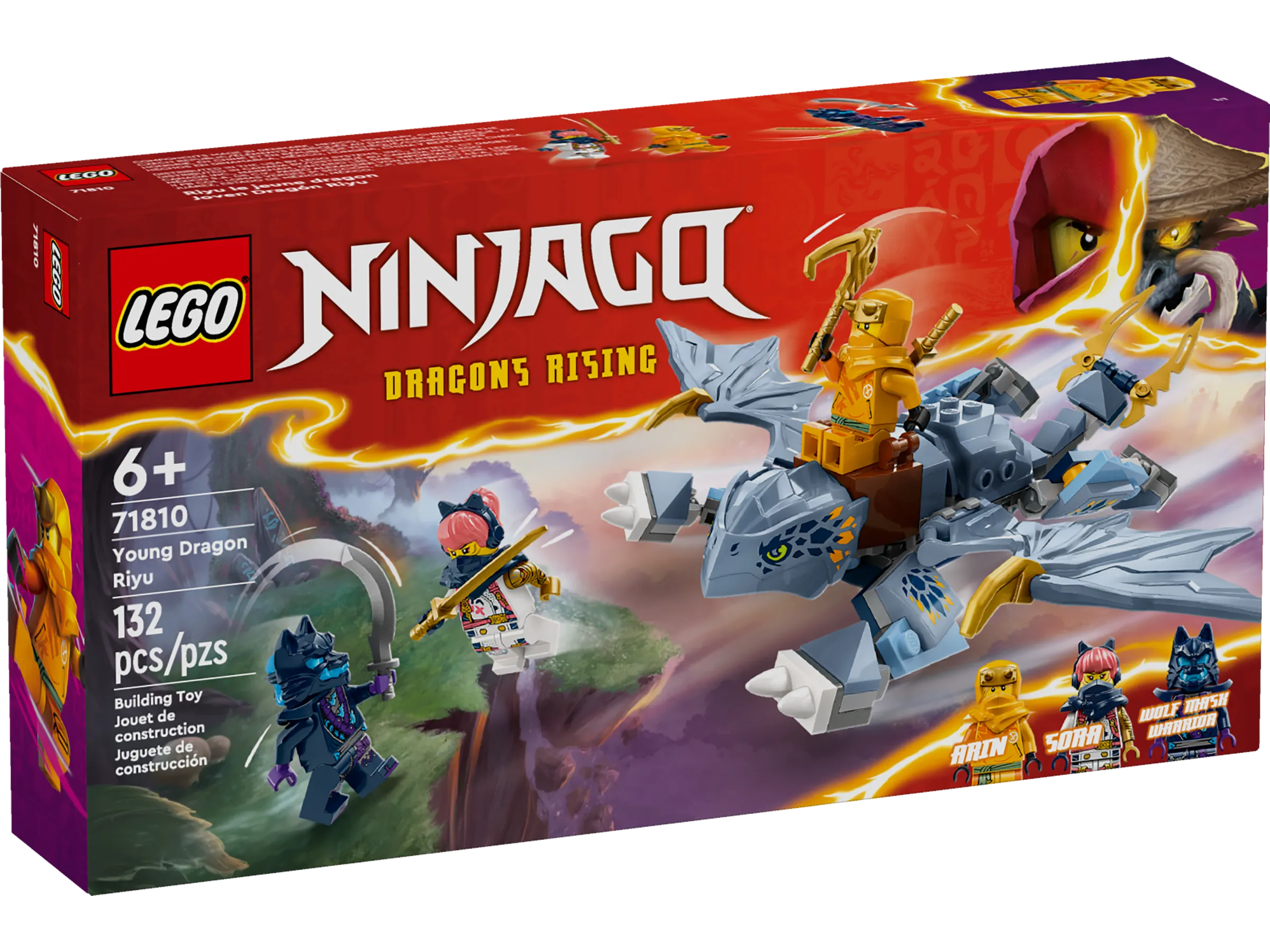 LEGO NINJAGO Young Dragon Riyu • Set 71810 • SetDB
