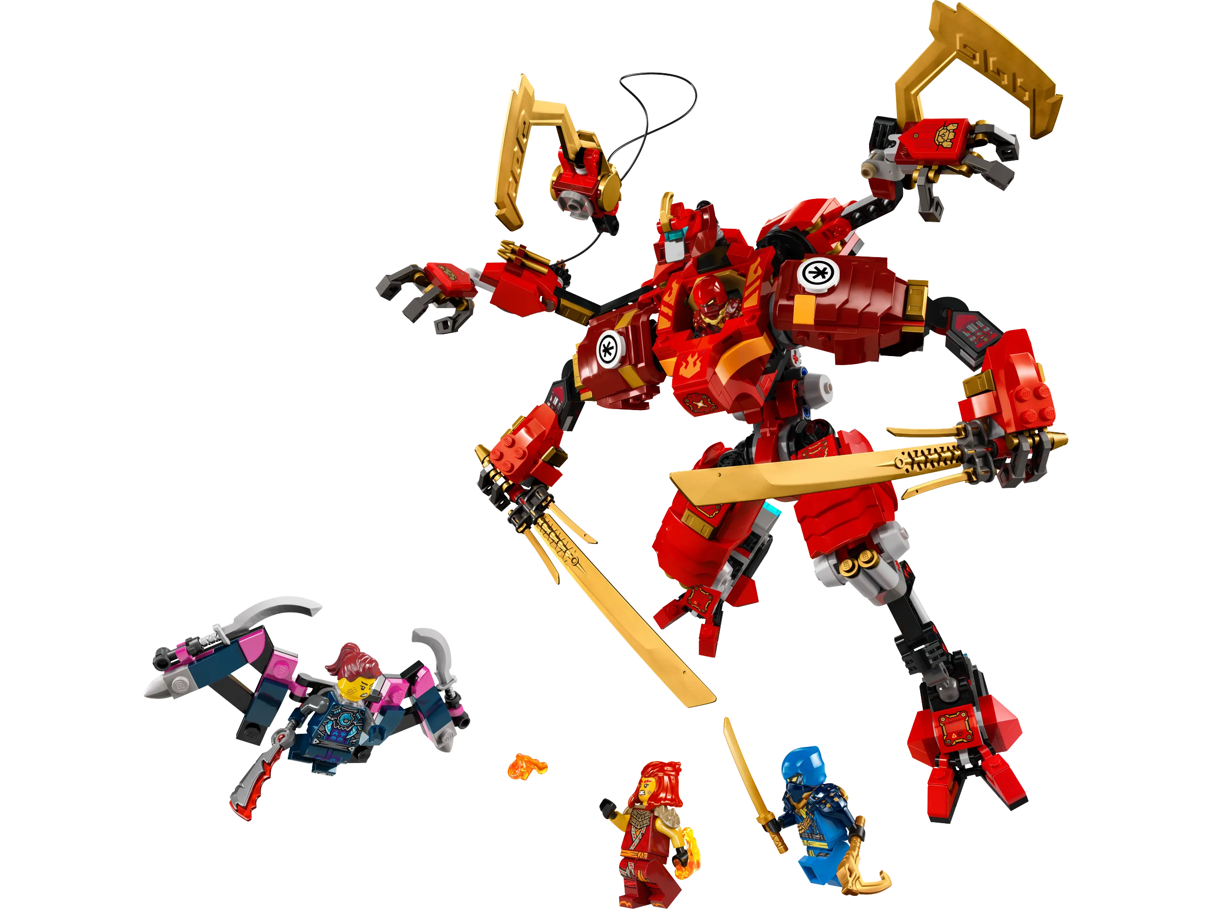 LEGO NINJAGO Kai's Ninja Climber Mech • Set 71812