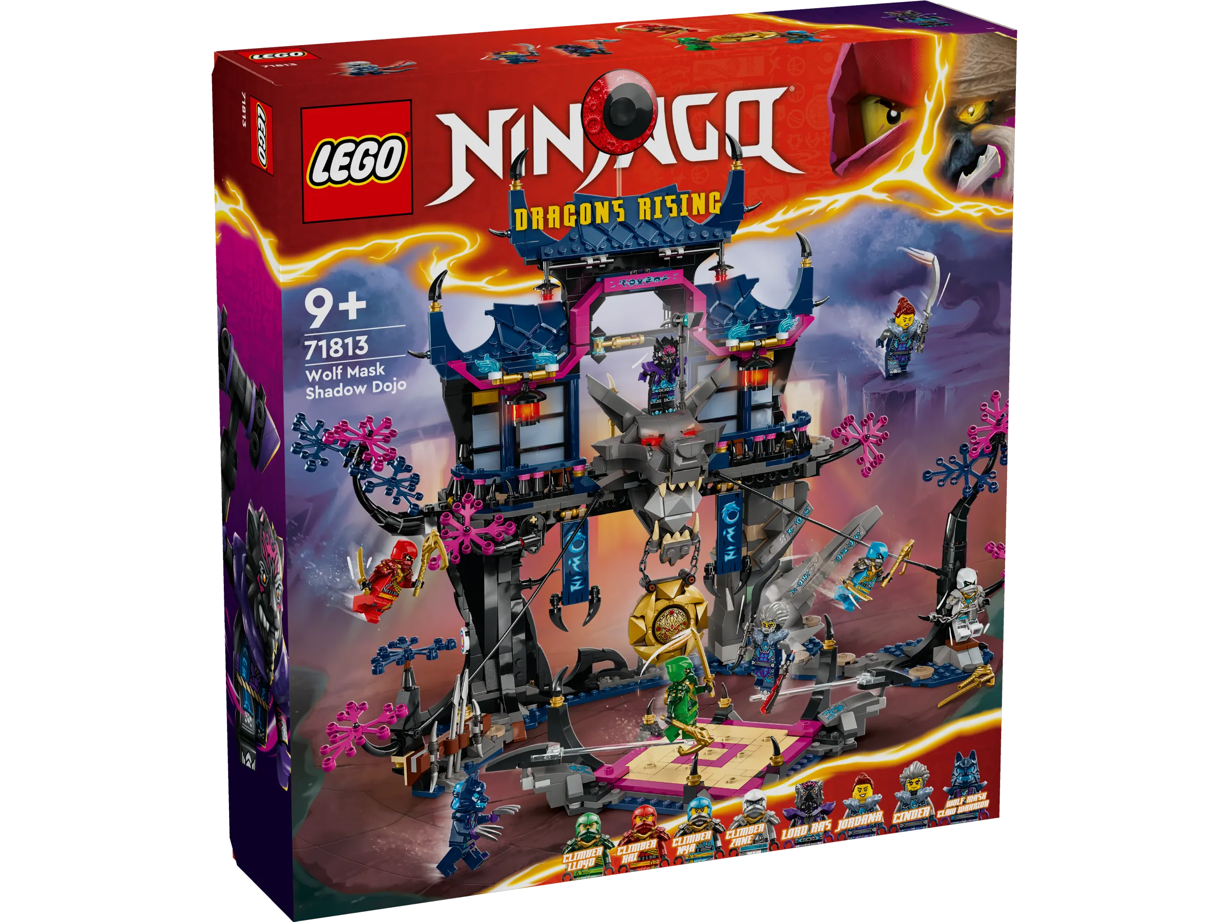 LEGO NINJAGO Wolf Mask Shadow Dojo Set 71813 SetDB