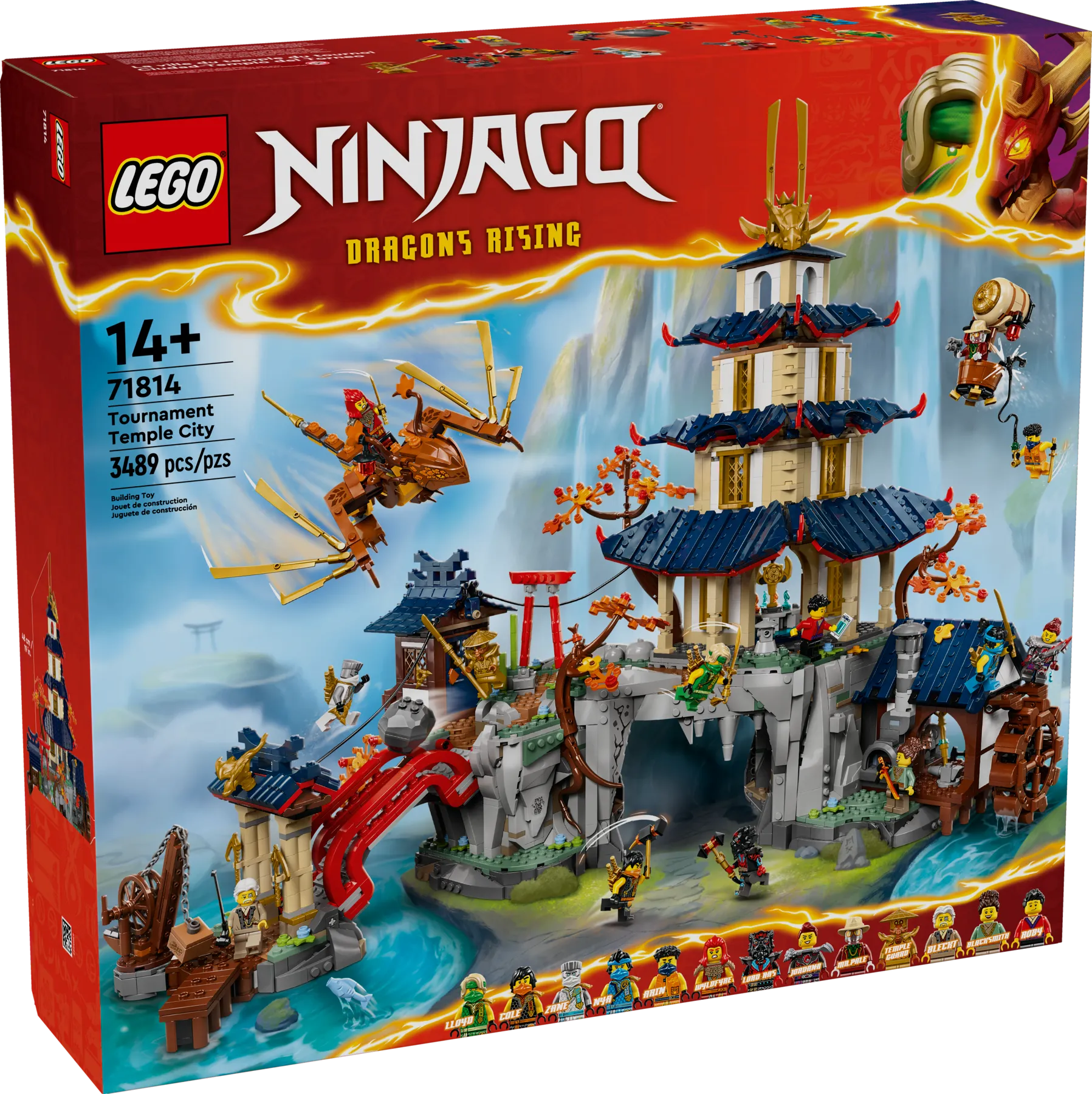 LEGO NINJAGO Tournament Temple City • Set 71814 • SetDB