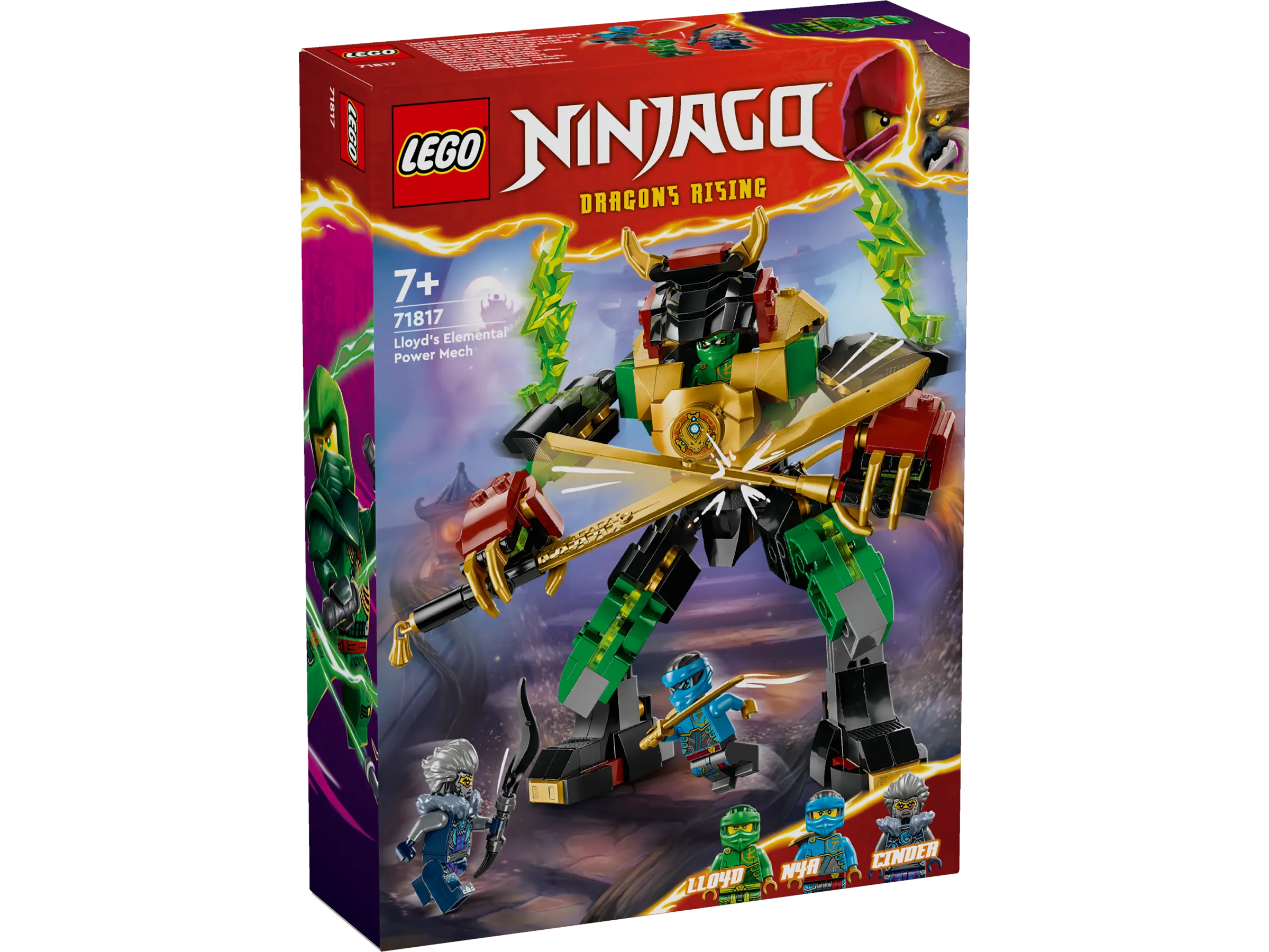 LEGO NINJAGO Lloyd's Elemental Power Mech • Set 71817