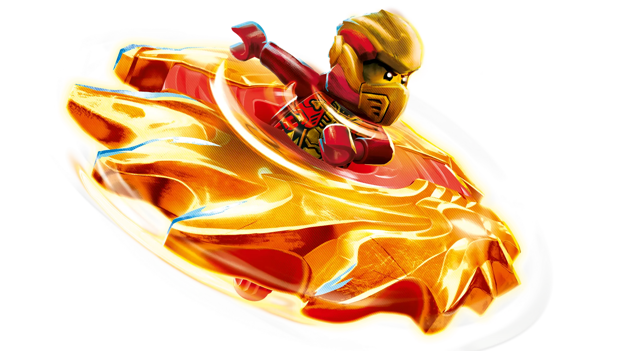 LEGO NINJAGO Kai's Dragon Spinjitzu Spinner • Set 71823