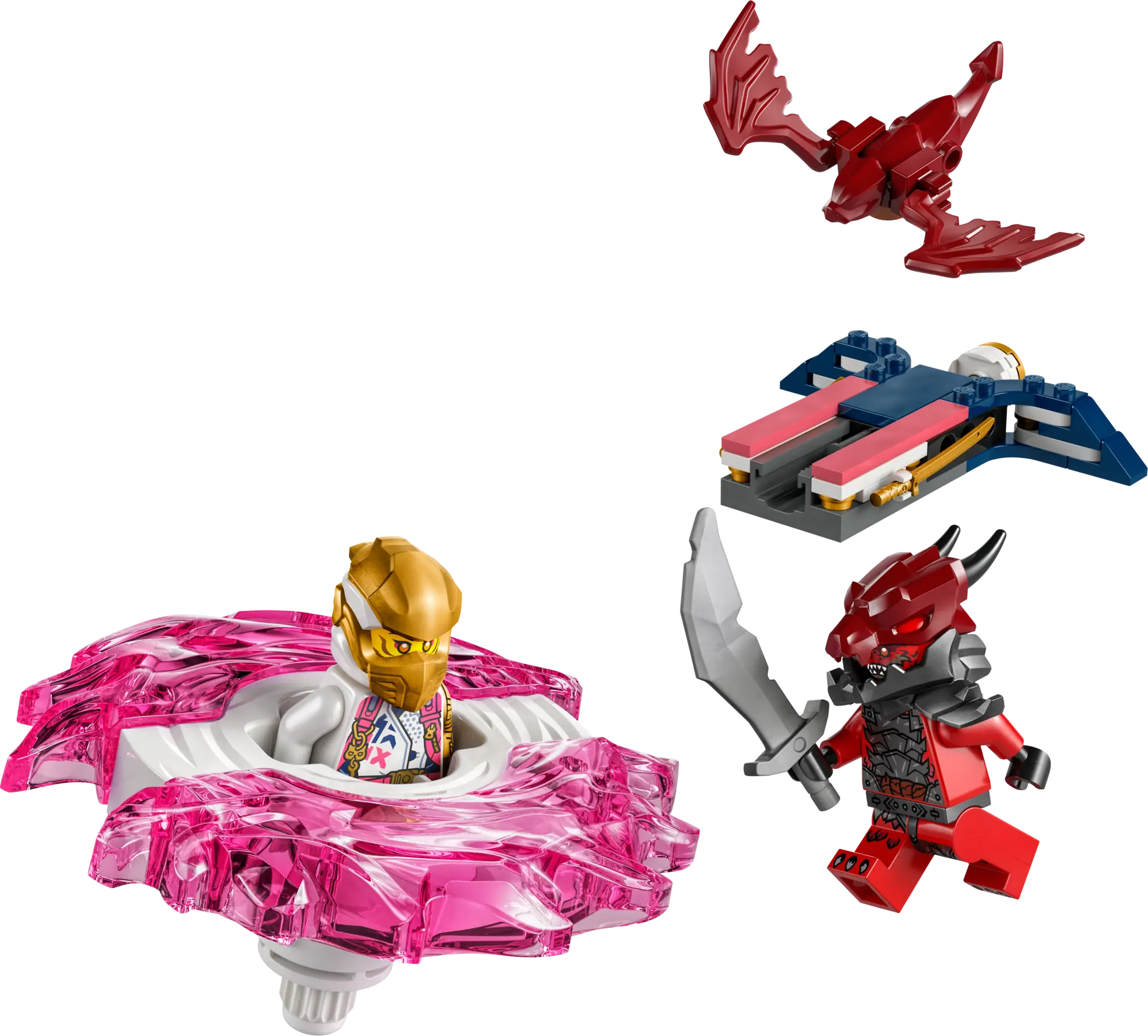 LEGO NINJAGO Sora's Dragon Spinjitzu Spinner • Set 71824