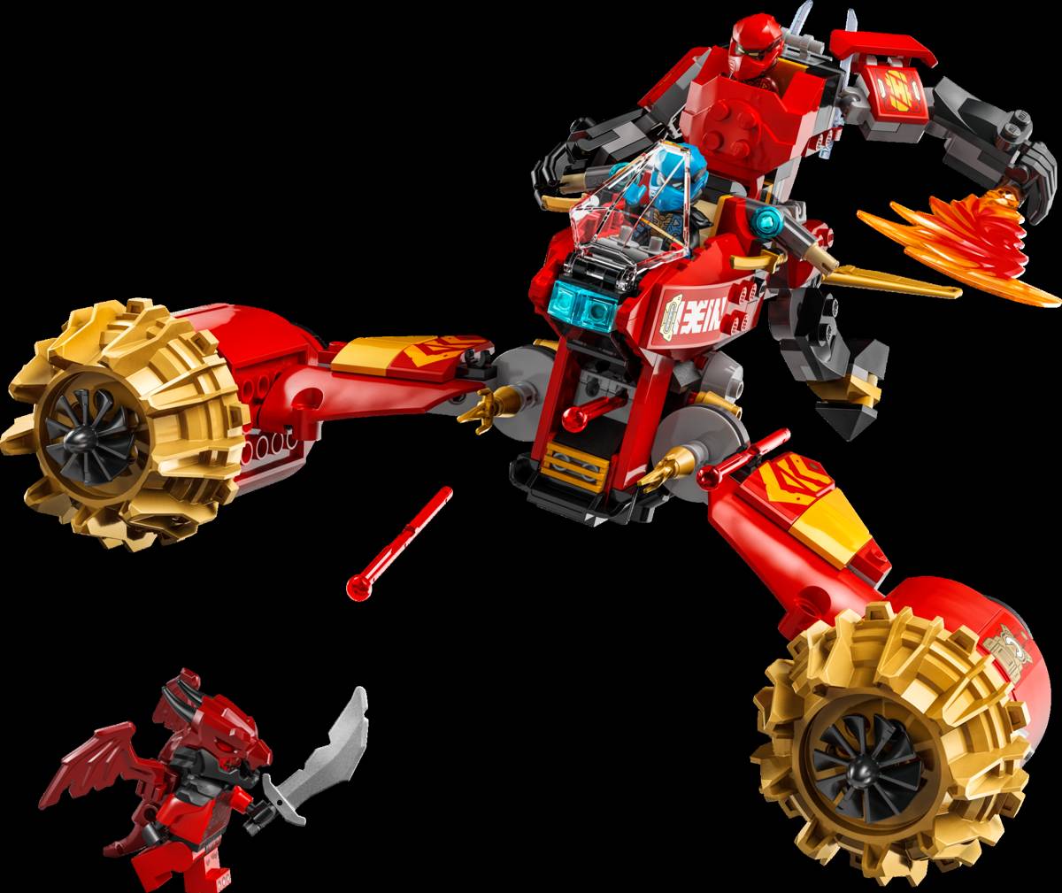 LEGO NINJAGO Kai's Mech Storm Rider • Set 71830 • SetDB