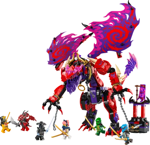 LEGO NINJAGO Thunderfang Dragon of Chaos • Set 71832 • SetDB
