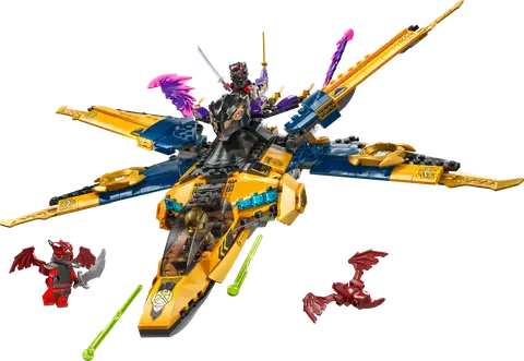LEGO NINJAGO Ras and Arin's Super Storm Jet • Set 71833