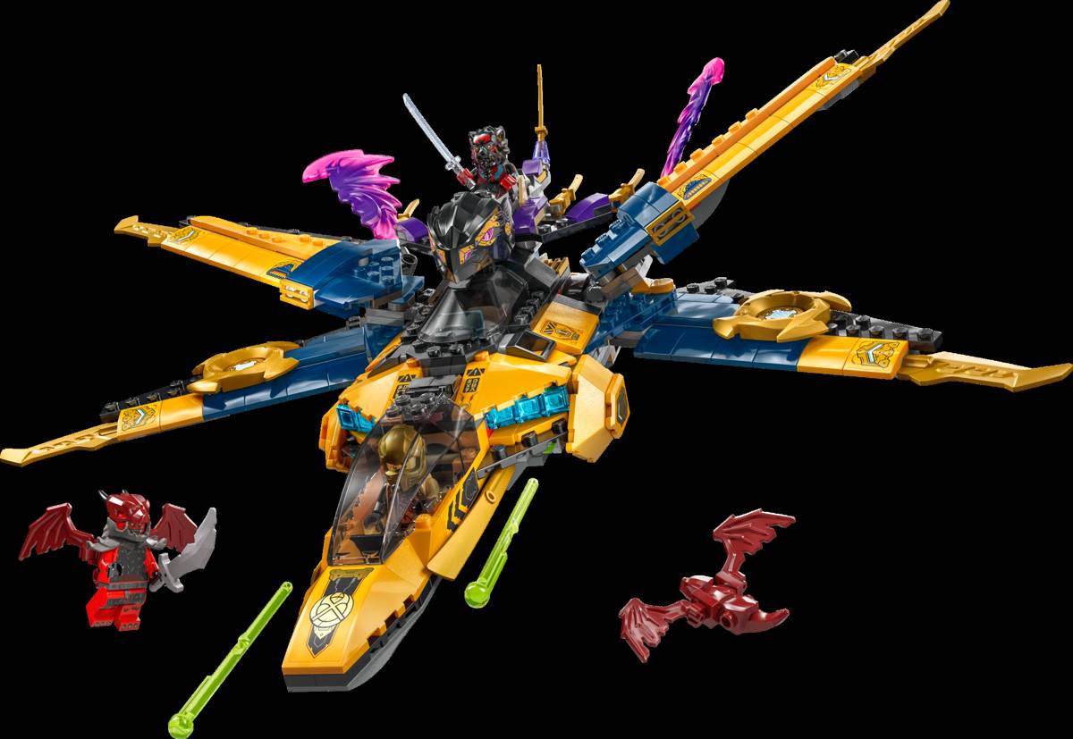 LEGO NINJAGO Ras and Arin's Super Storm Jet • Set 71833