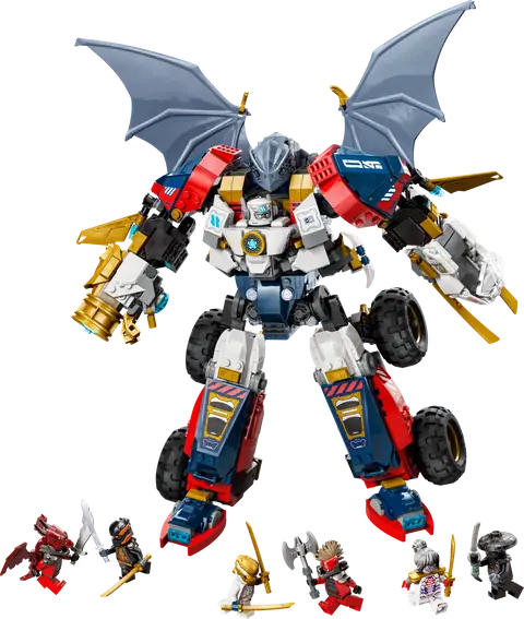 決まりました。 LEGO NINJAGO Zane's Ultra Combiner Mech • Set 71834