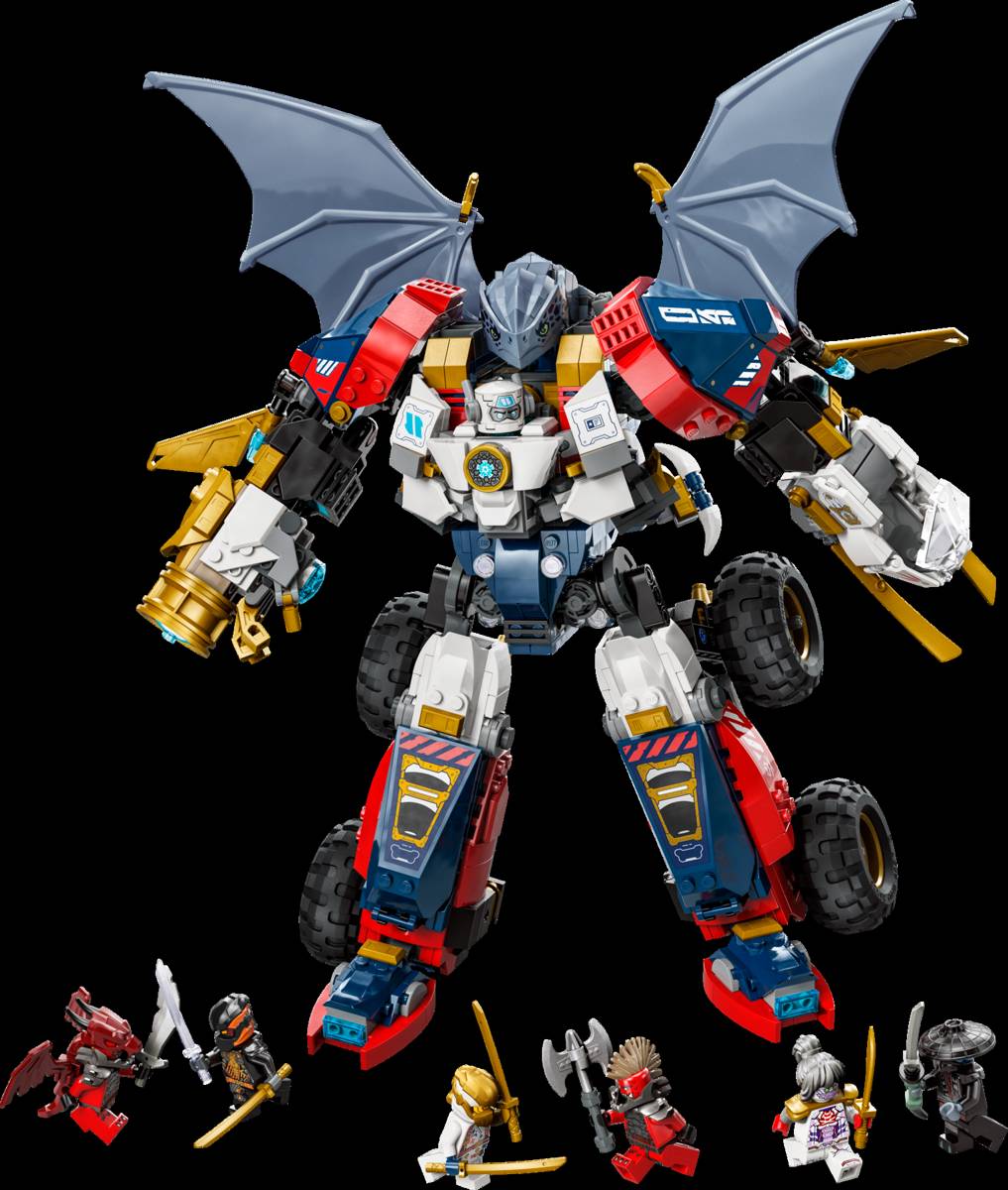 LEGO NINJAGO Zane's Ultra Combiner Mech • Set 71834 LEGO NINJAGO Zane's Ultra Combiner Mech • Set 71834