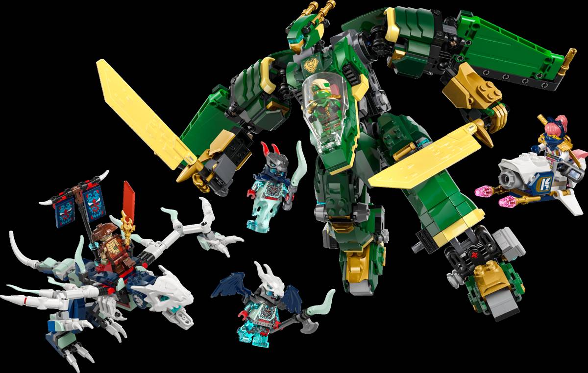 LEGO NINJAGO Lloyd's Jet Mech • Set 71845 • SetDB