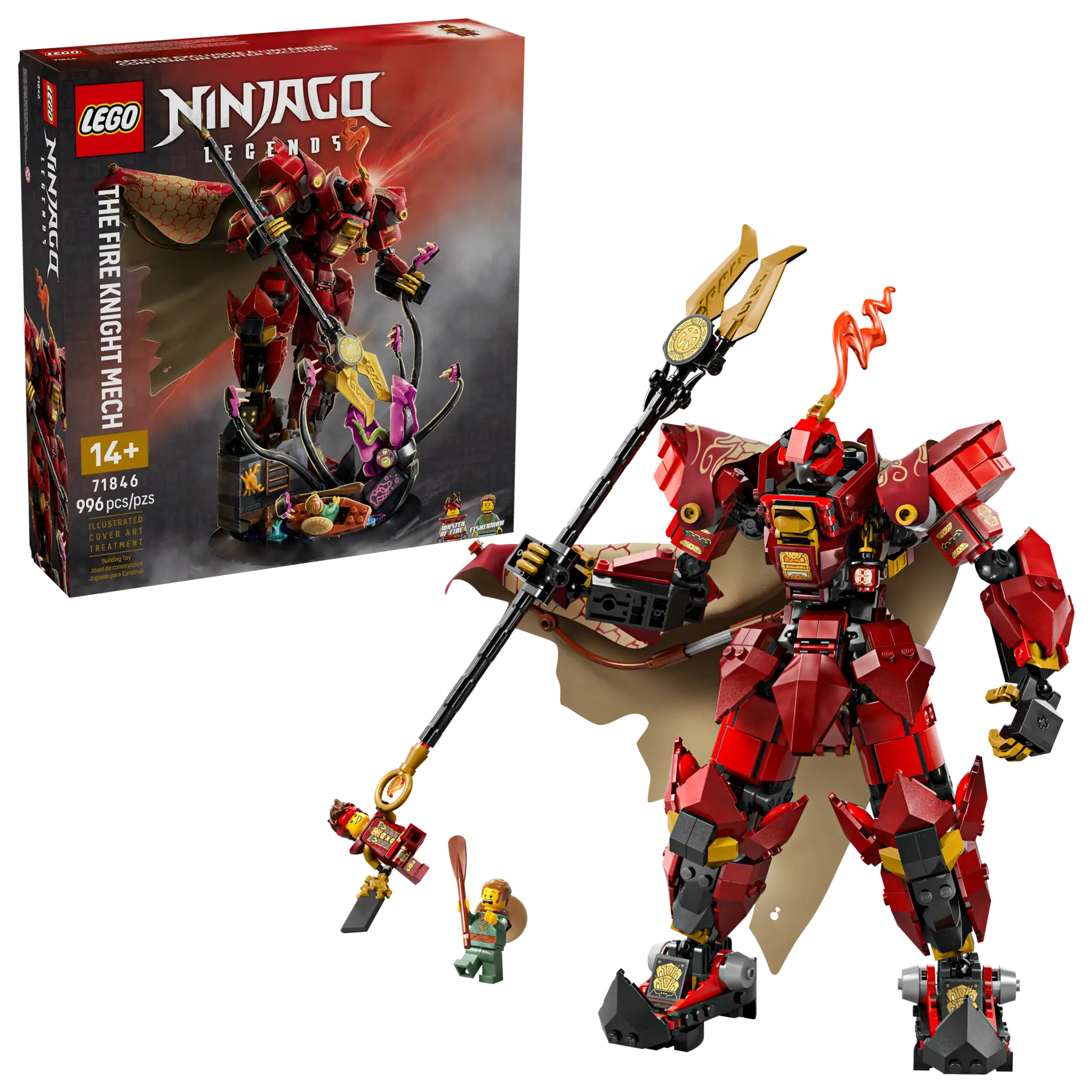 LEGO NINJAGO The Fire Knight Mech • Set 71846 • SetDB