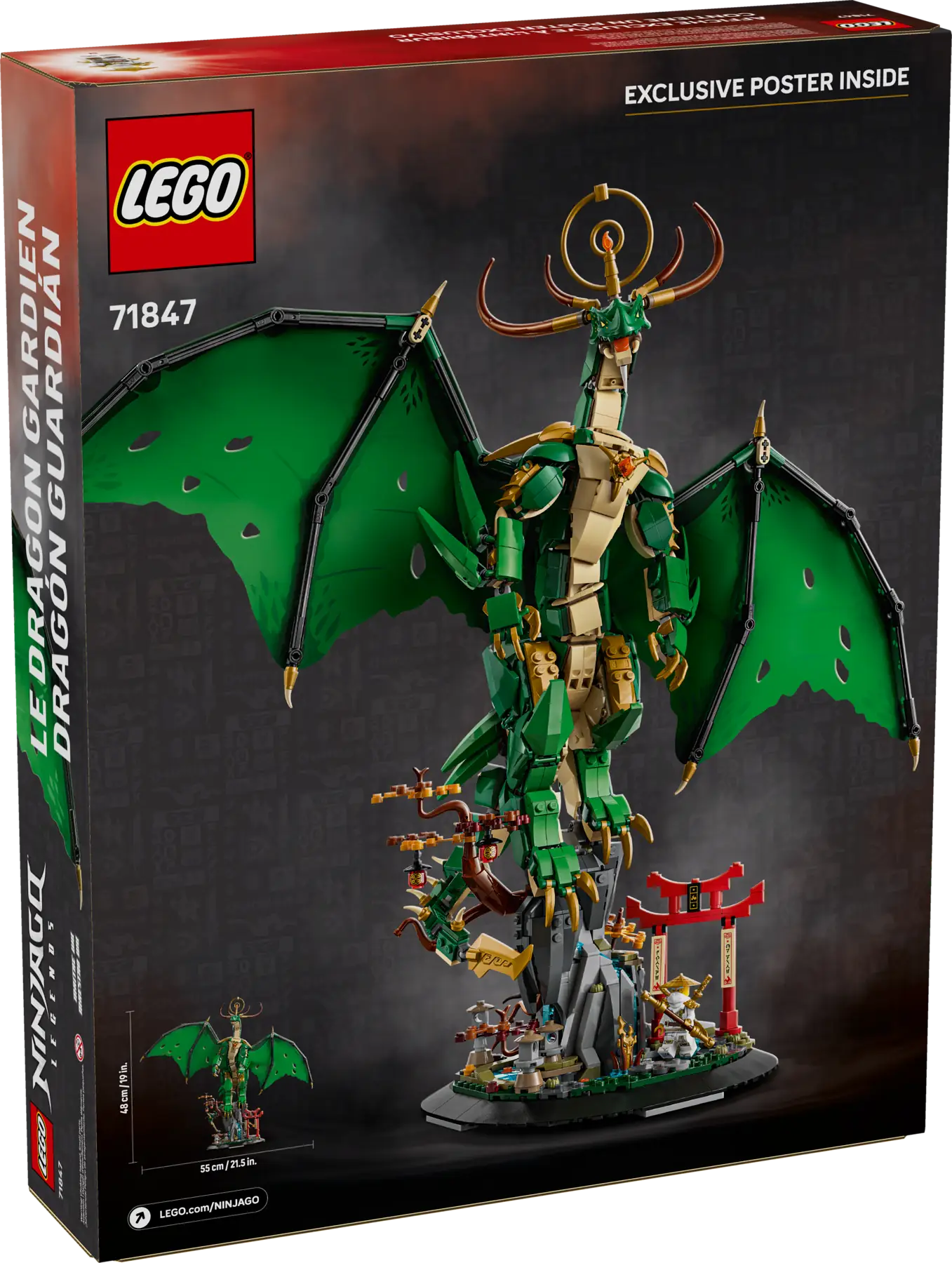LEGO NINJAGO The Guardian Dragon • Set 71847 • SetDB