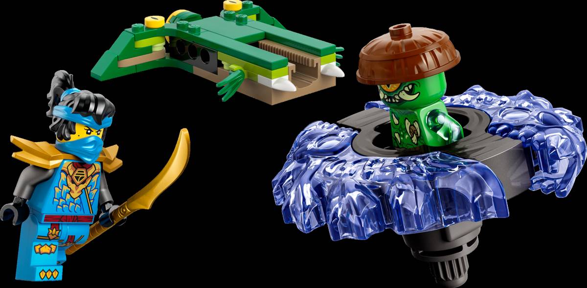 LEGO NINJAGO Nya vs. Mutation Monster Spinner • Set 71849
