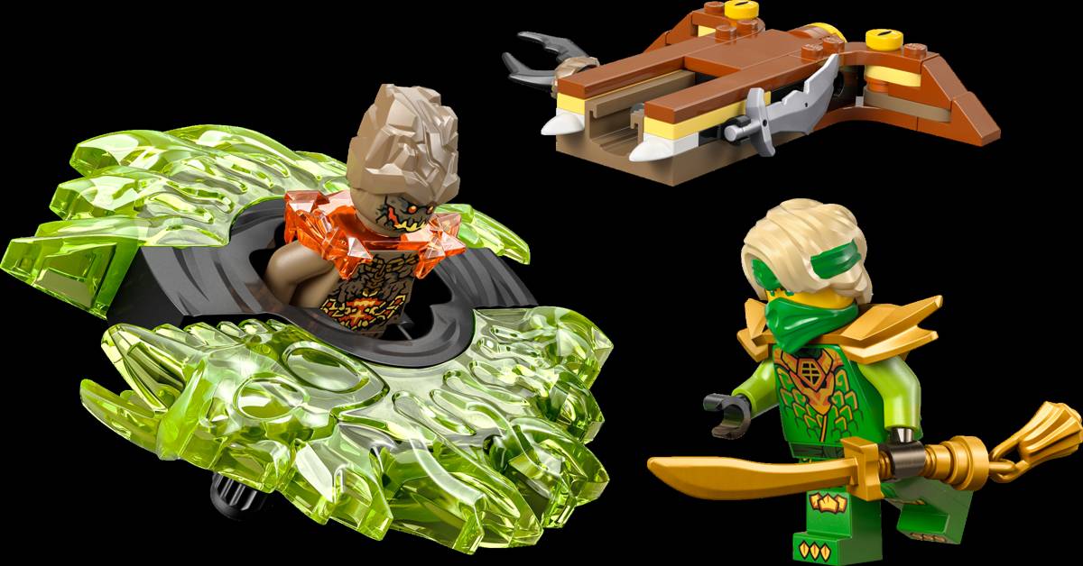 LEGO NINJAGO Lloyd vs. Earth Monster Spinner • Set 71850