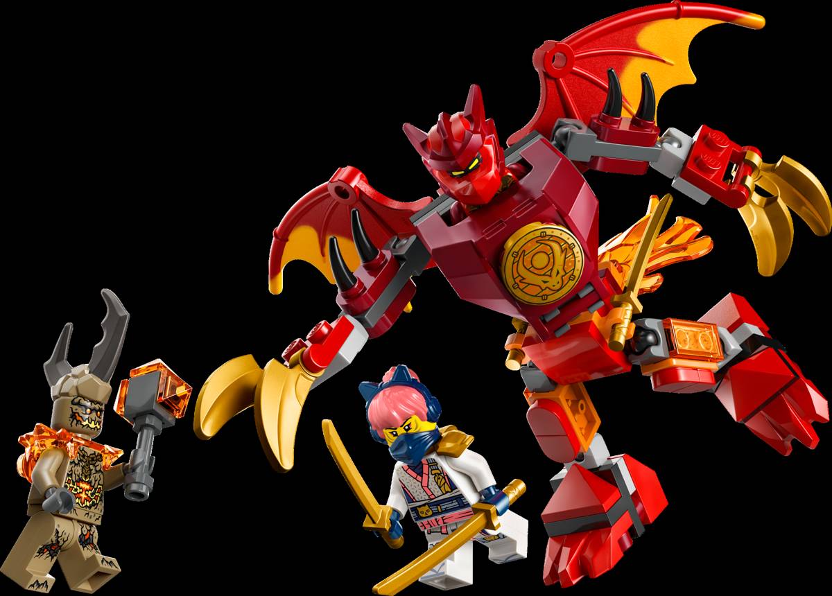LEGO NINJAGO Kai's Dragon Mech Battle Pack • Set 71851