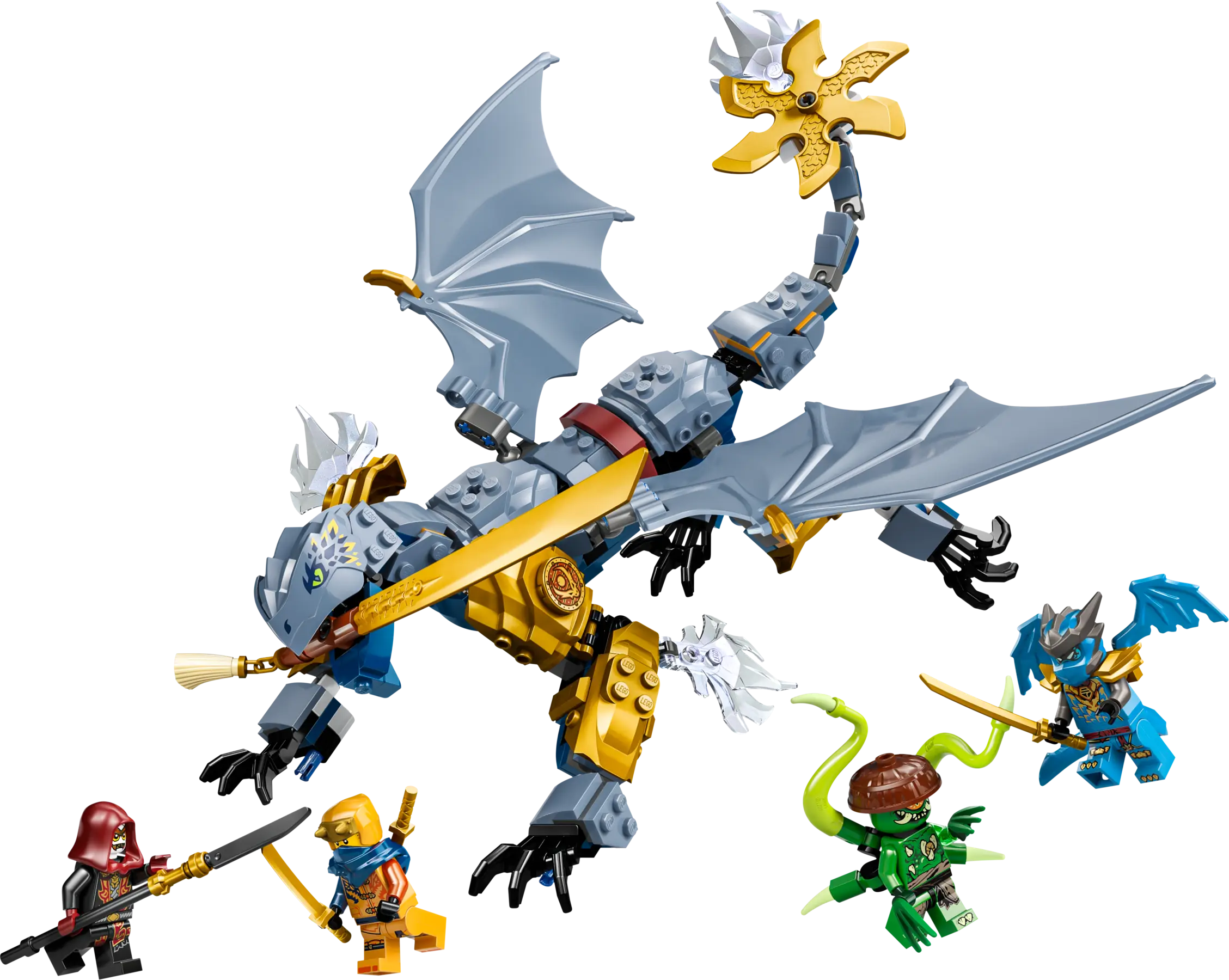 LEGO NINJAGO Ninja Dragon Riyu's Battle • Set 71855