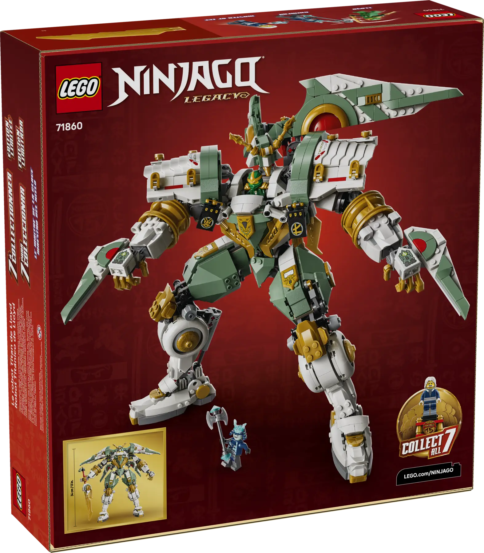 K LEGO NINJAGO Lloyd's Titan Mech 15th Anniversary
