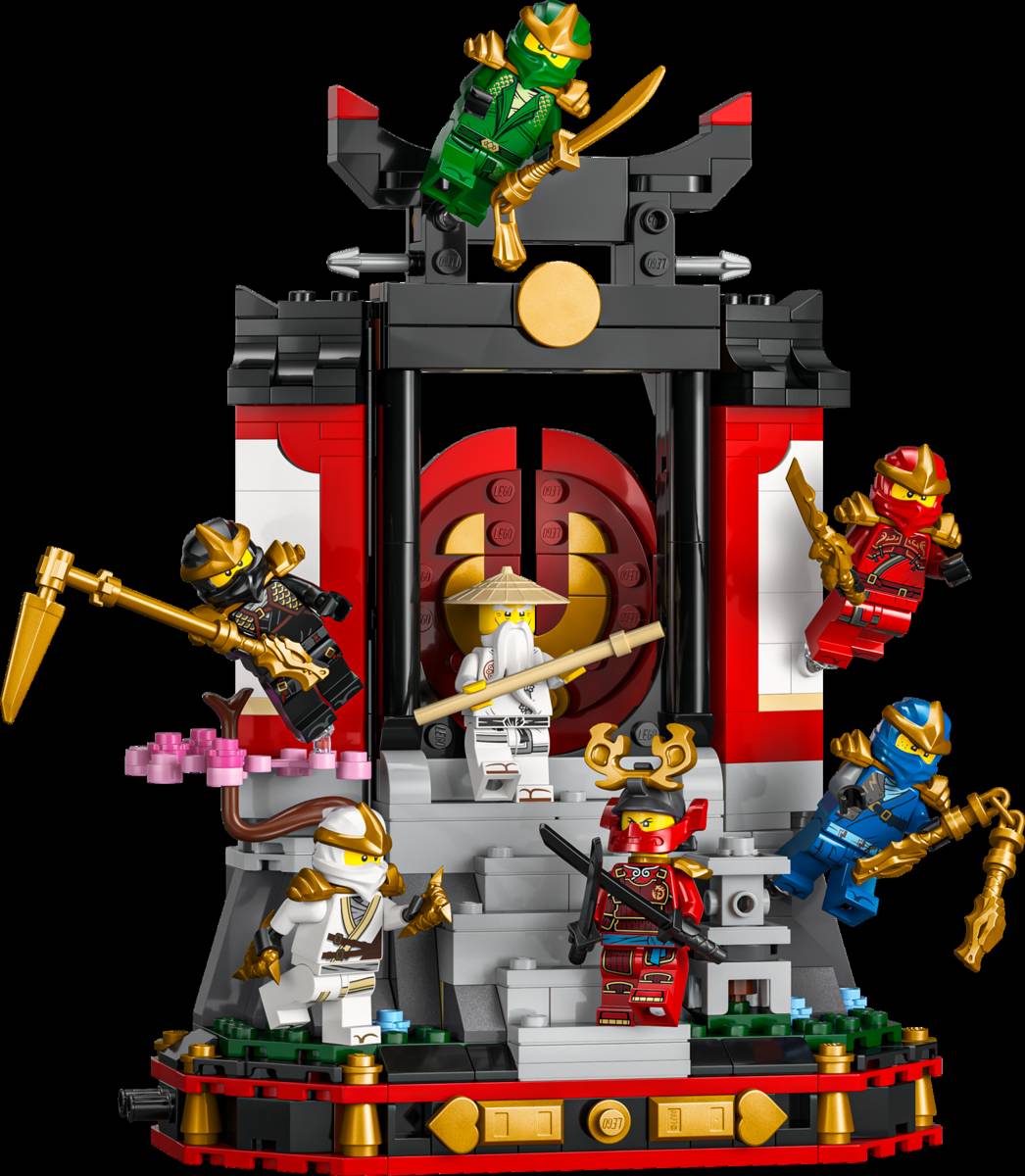 LEGO NINJAGO Ninja Character Display 15th Anniversary