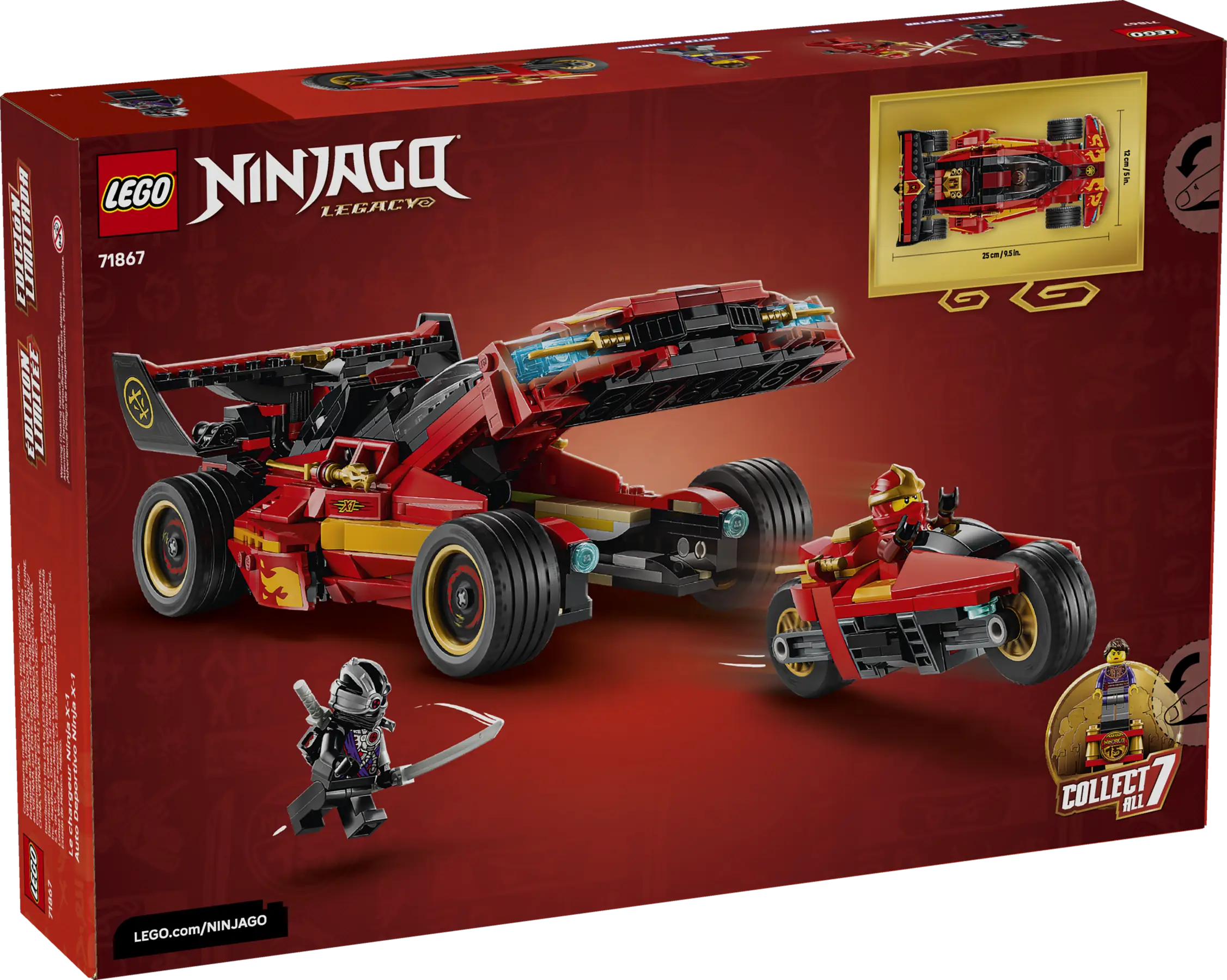 LEGO NINJAGO X-1 Ninja Charger 15th Anniversary • Set 71867