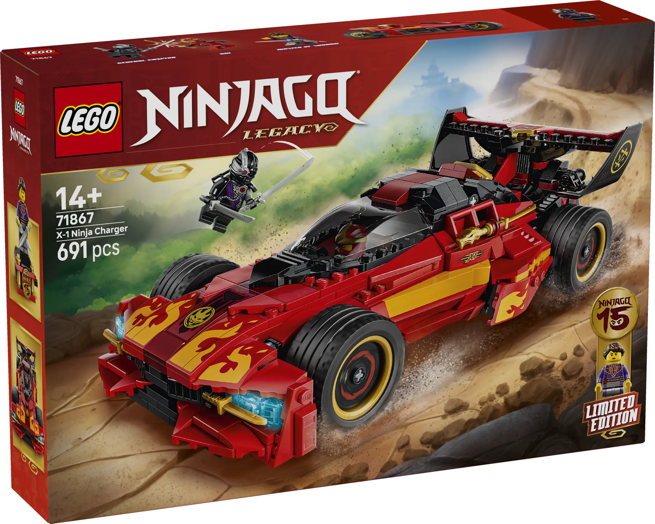 LEGO NINJAGO X-1 Ninja Charger 15th Anniversary • Set 71867