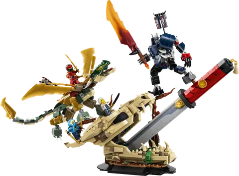 LEGO NINJAGO Battle at the Dragon's Blade • Set 71871