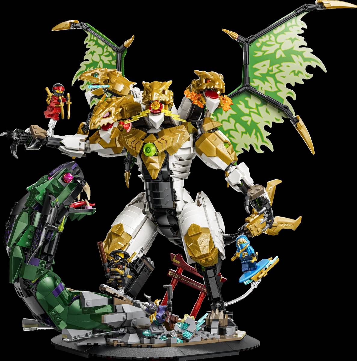 LEGO NINJAGO Ultra Dragon Battle • Set 71872 • SetDB