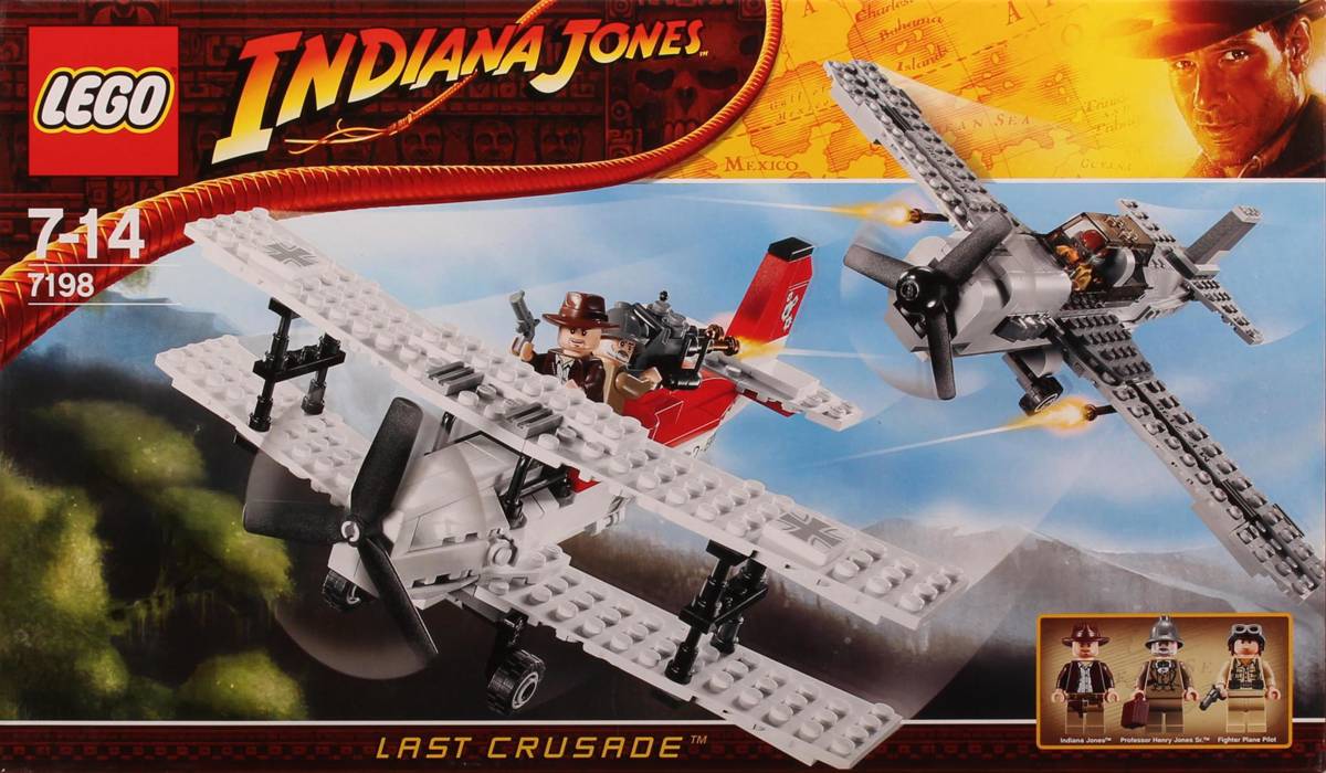 LEGO Indiana Jones Fighter Plane Attack • Set 7198 • SetDB