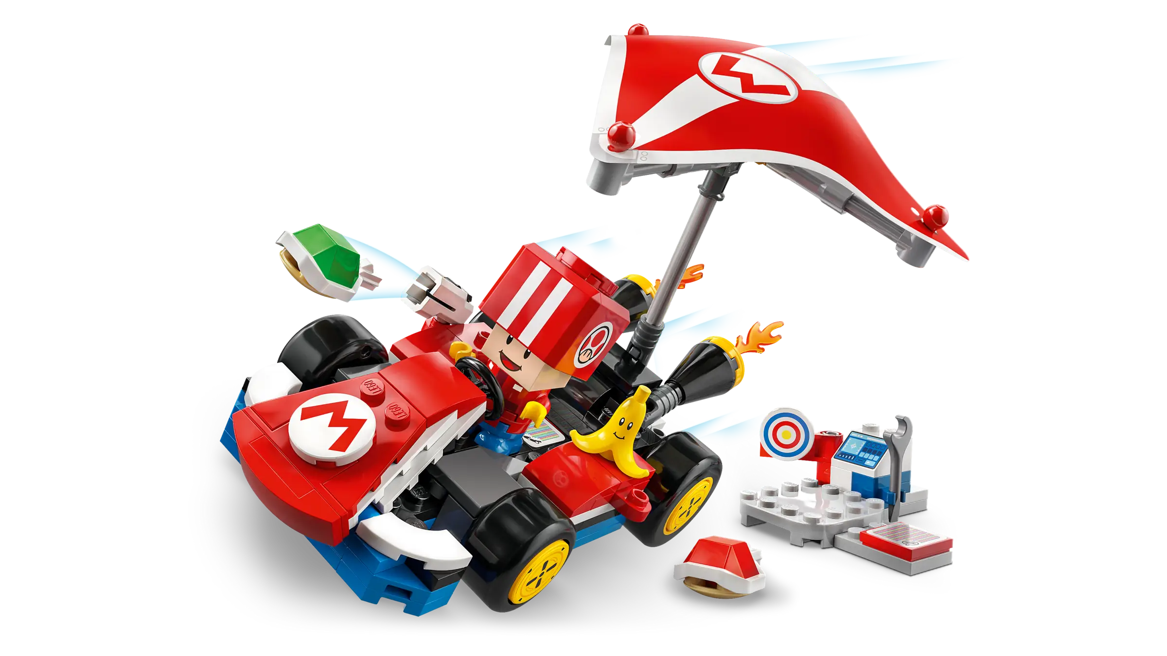 LEGO Mario Kart Toys Super Mario Mario Kart Standard Kart