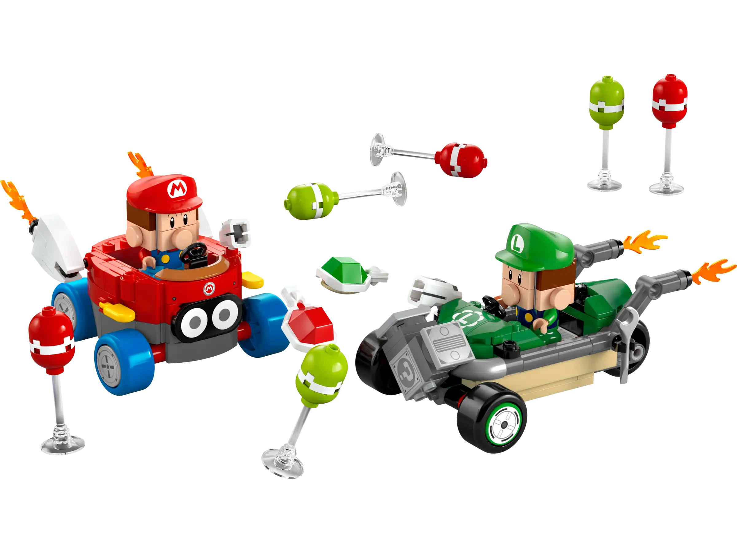 LEGO Mario Kart Toys Super Mario™ Mario Kart Baby Mario vs