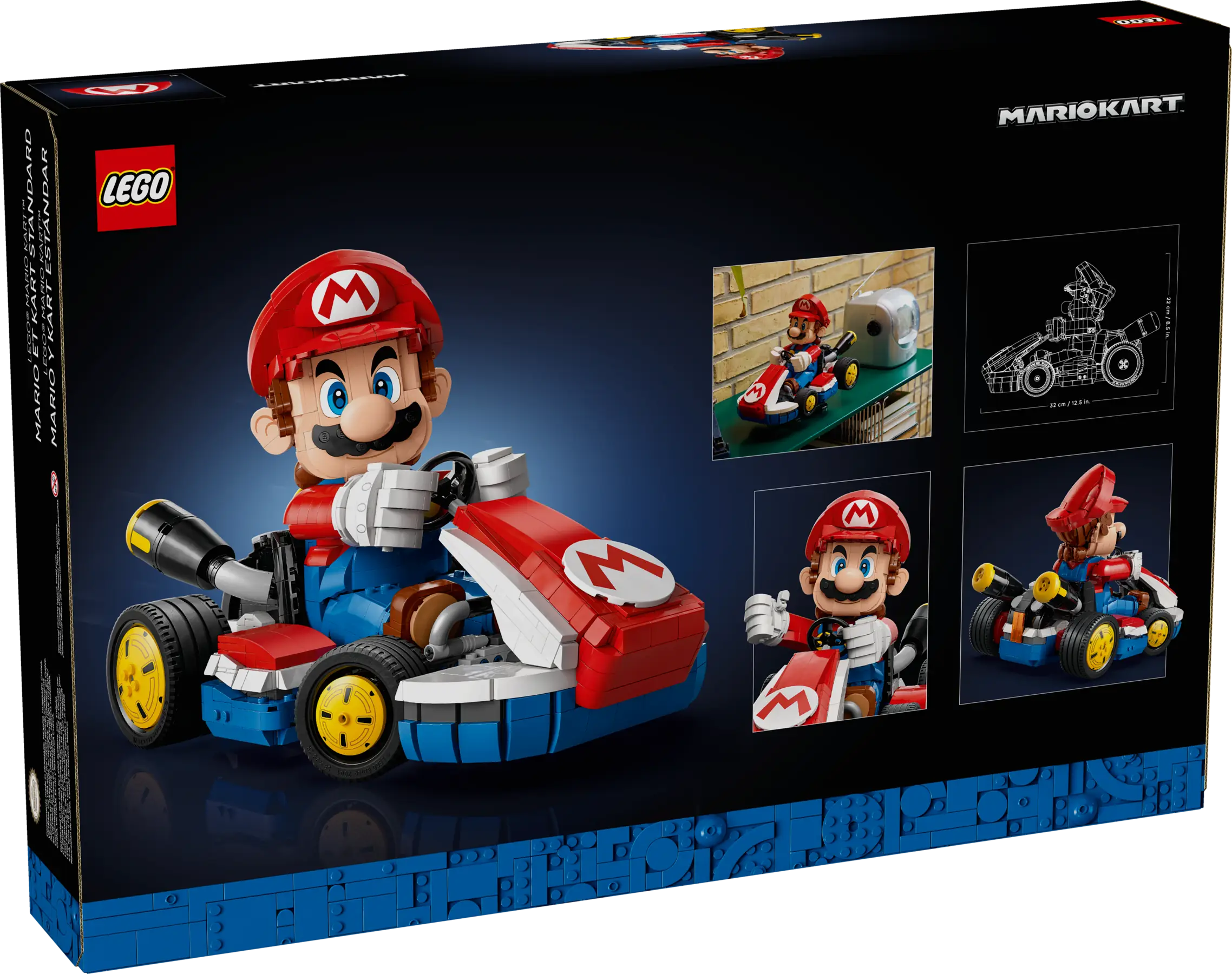 LEGO Super Mario Mario Kart Mario Standard Kart - Main Image
