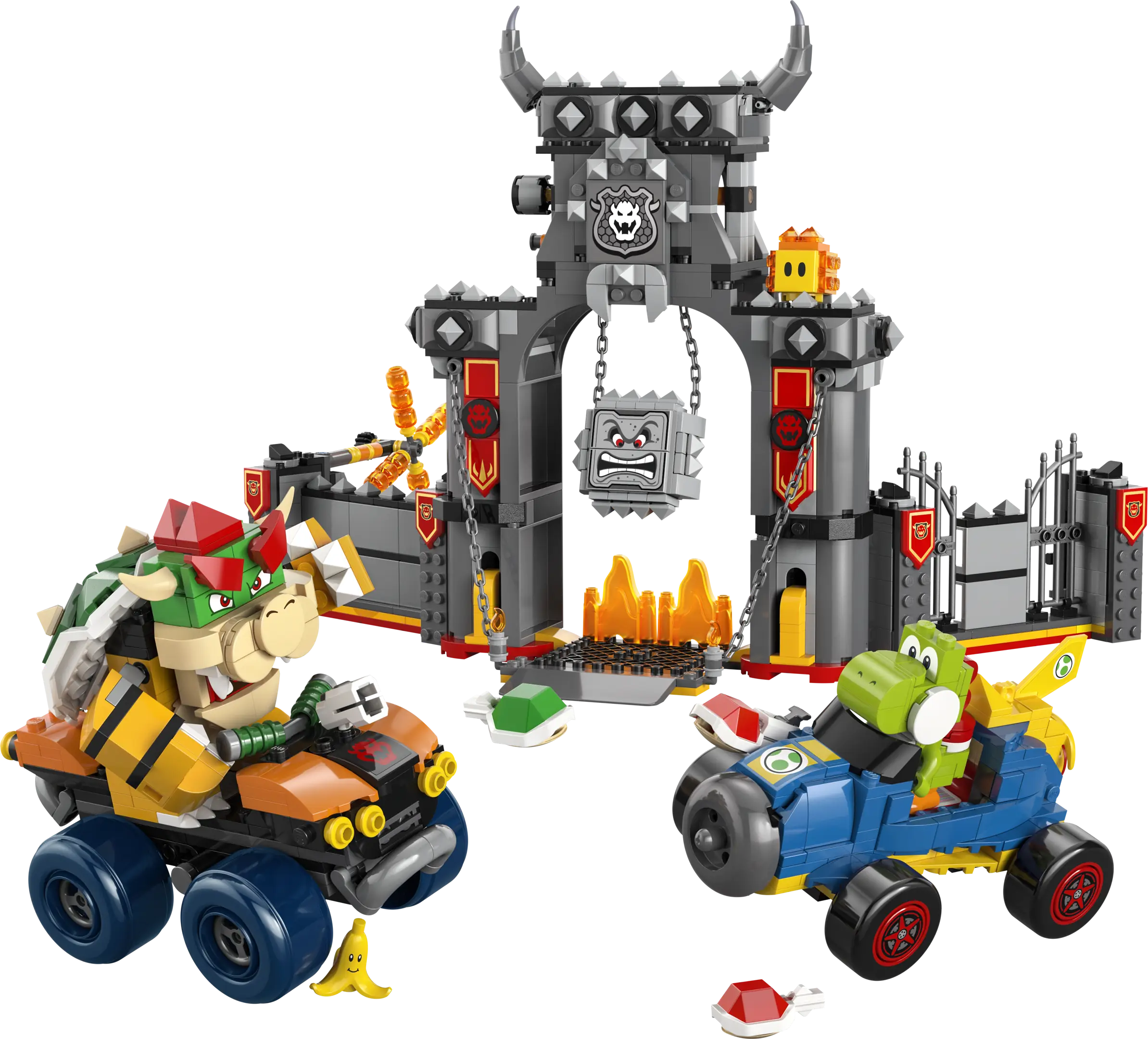 LEGO Super Mario Mario Kart Bowser's Castle • Set 72039