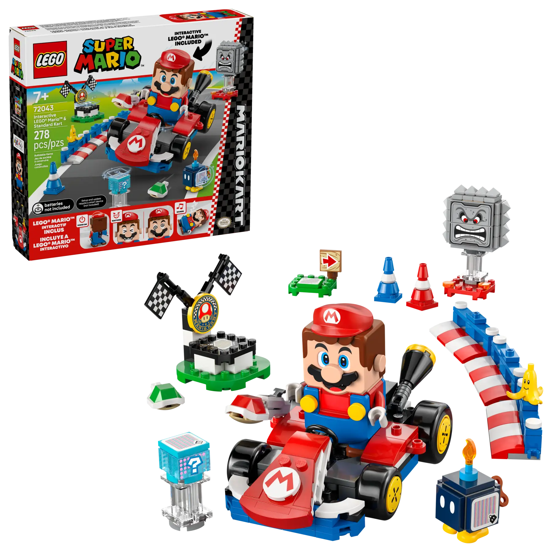 LEGO Super Mario Mario Kart Interactive LEGO Mario Standard Kart