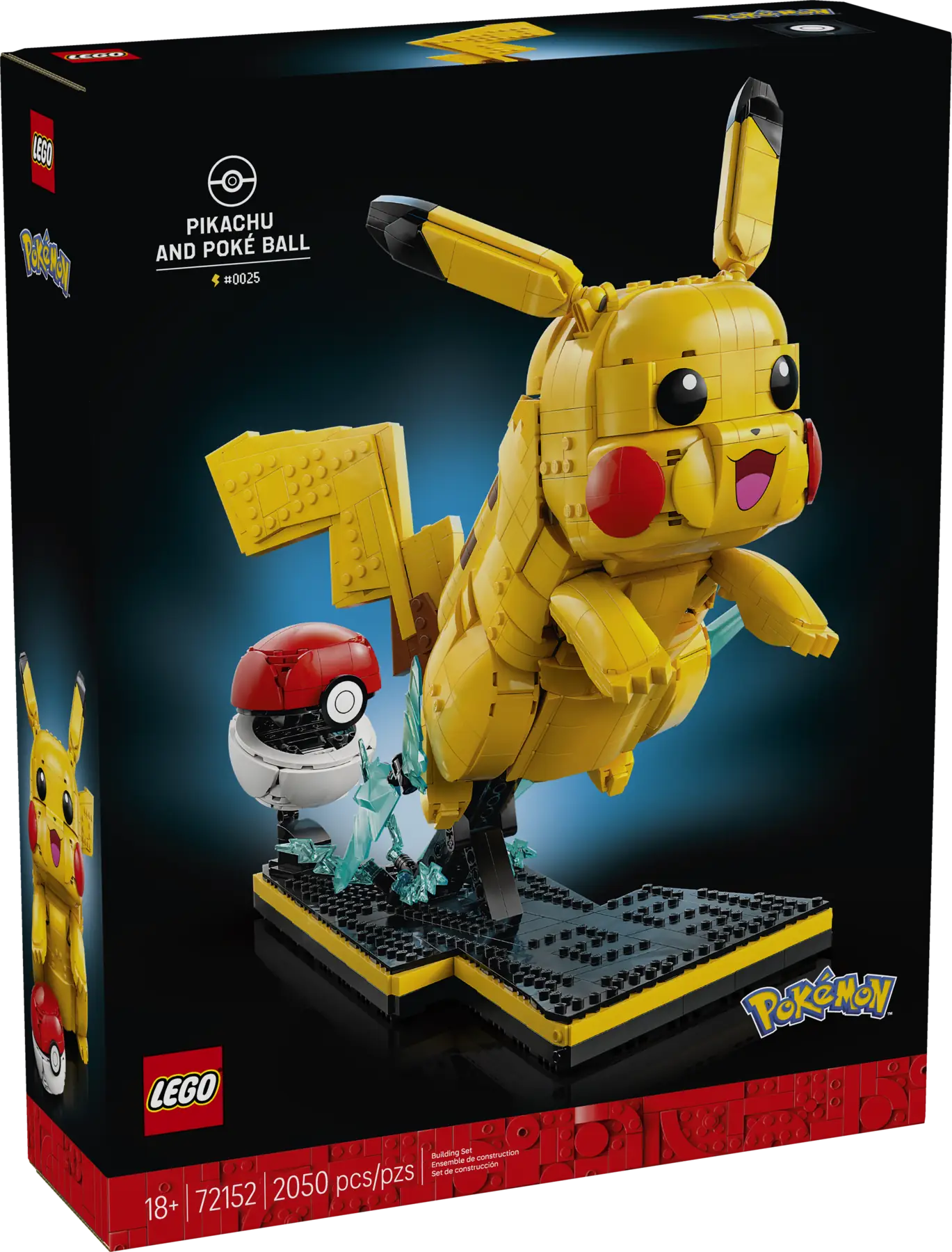 LEGO Pokémon Pikachu and Poké Ball • Set 72152 • SetDB