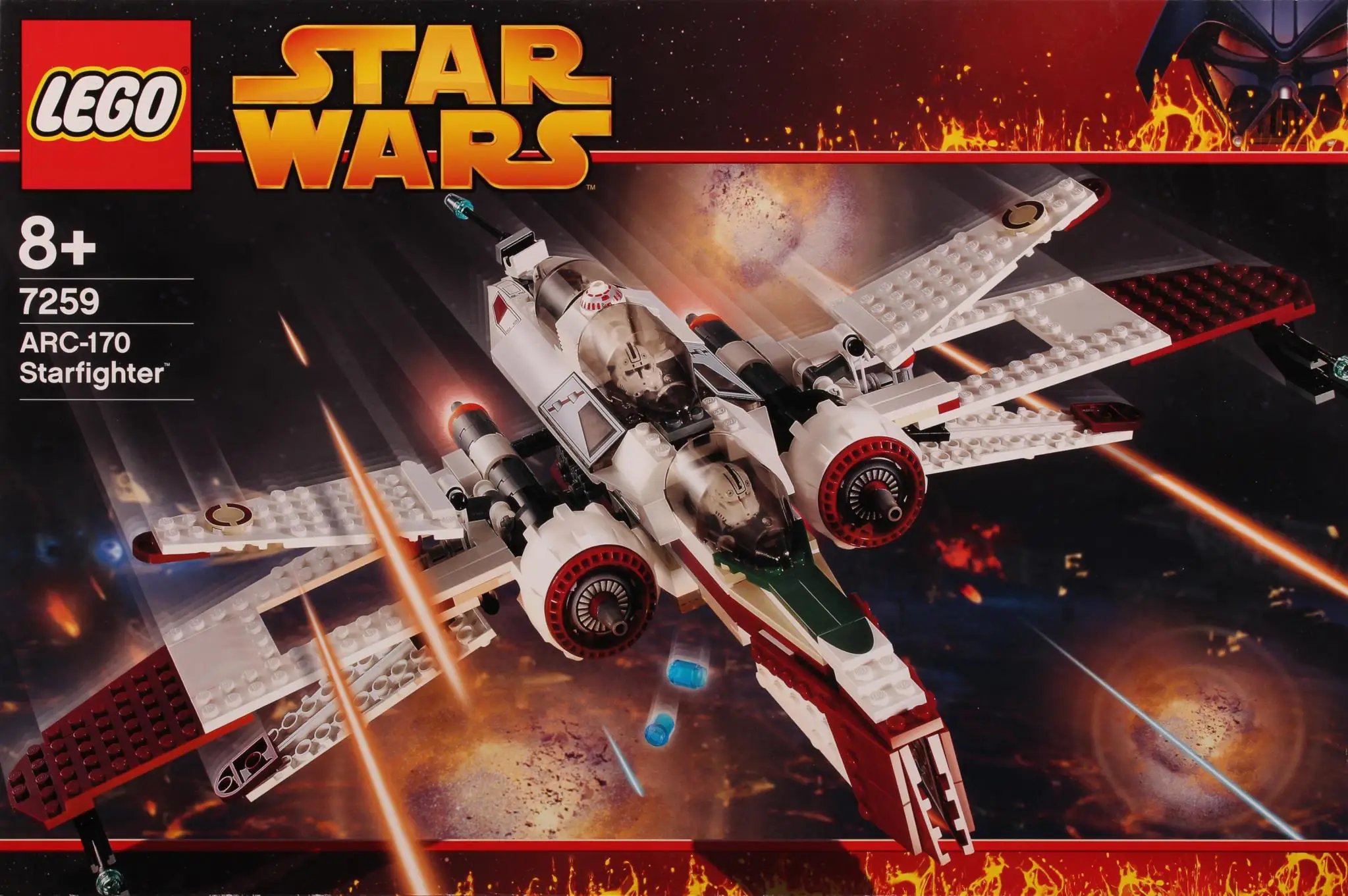 LEGO Star Wars ARC-170 Starfighter • Set 7259 • SetDB