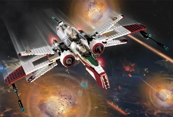 LEGO Star Wars ARC-170 Starfighter • Set 7259 • SetDB