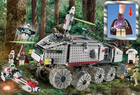 LEGO Star Wars Clone Turbo Tank • Set 7261 • SetDB