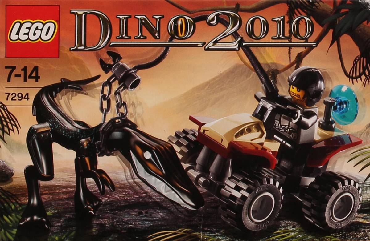 LEGO Dino Tracker ATV • Set 7294 • SetDB • Merlins Bricks