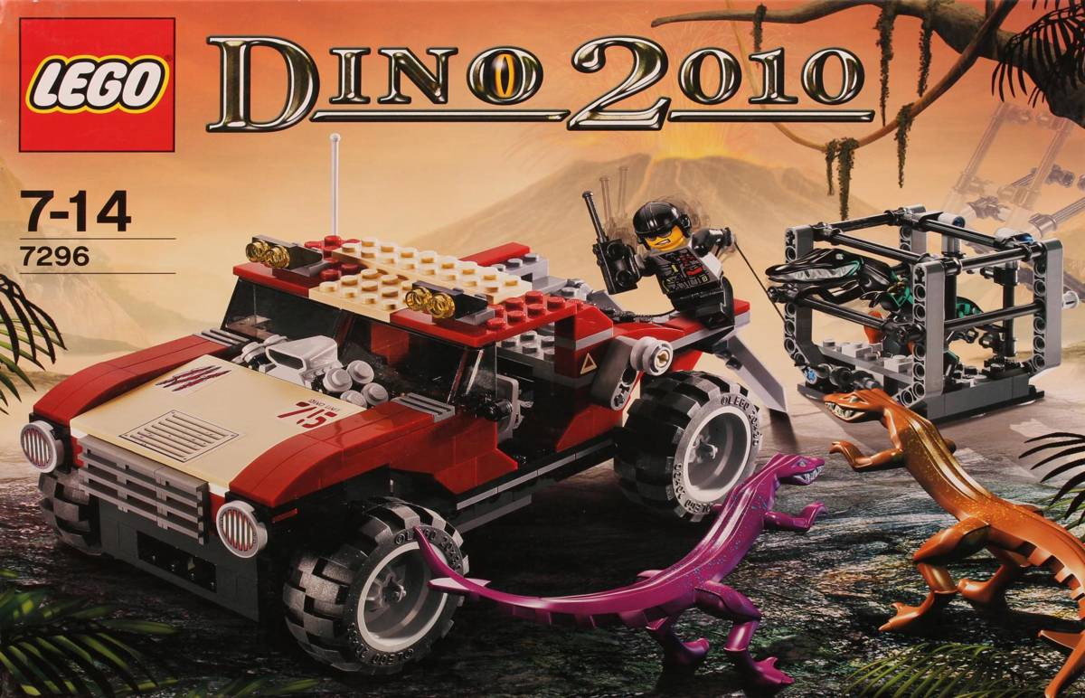 LEGO 4WD Dino Trapper • Set 7296 • SetDB • Merlins Bricks