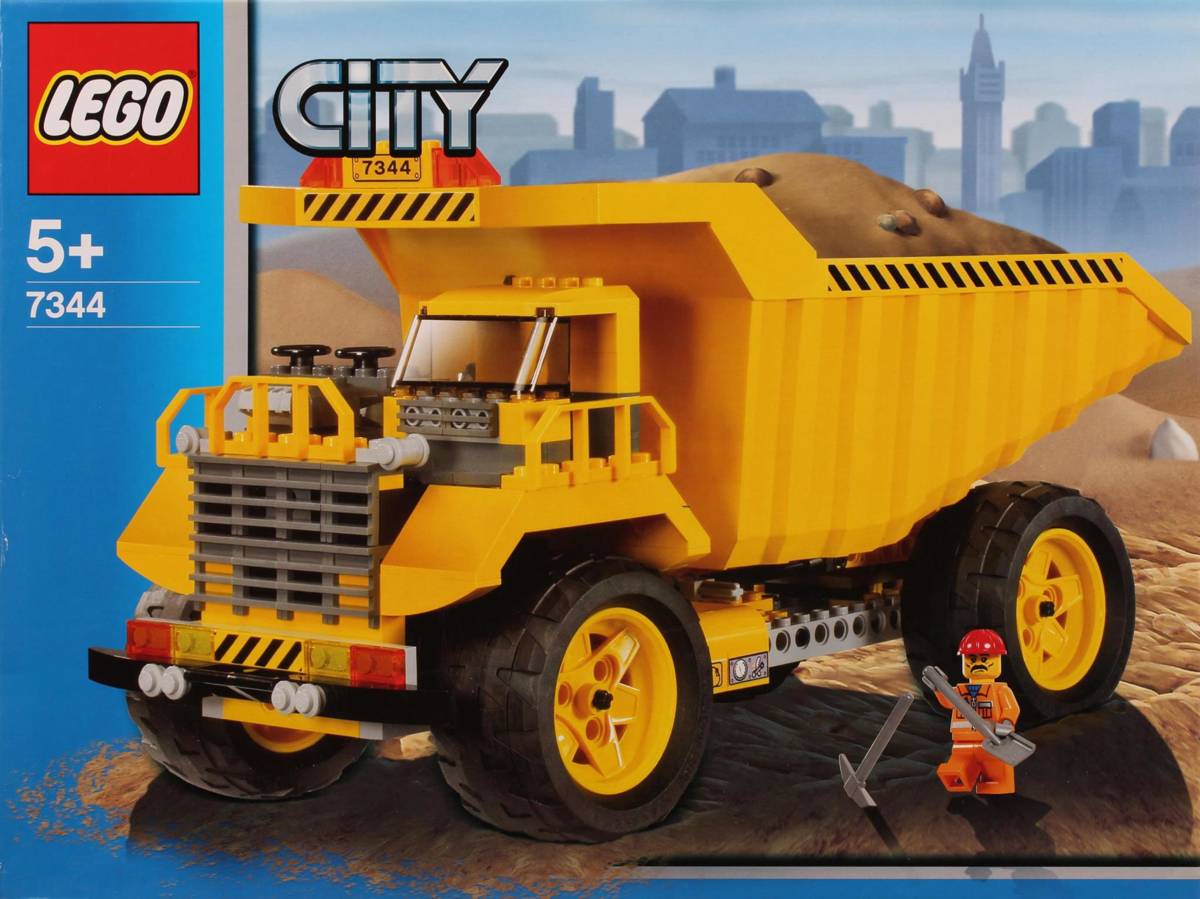 7344 LEGO City Dump Truck • Set 7344 • SetDB • Merlins Bricks
