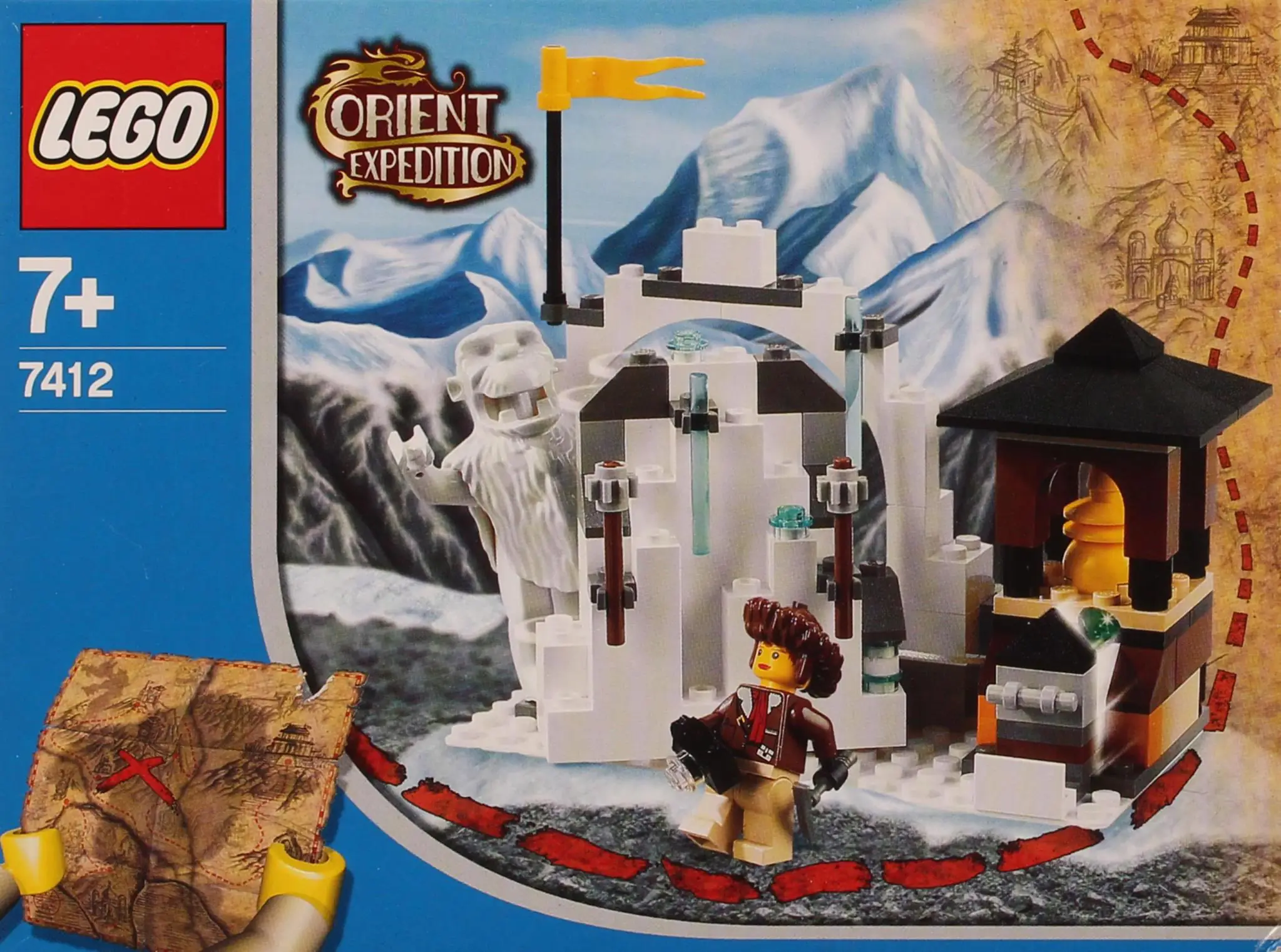 LEGO Adventurers Yeti's Hideout • Set 7412 • SetDB