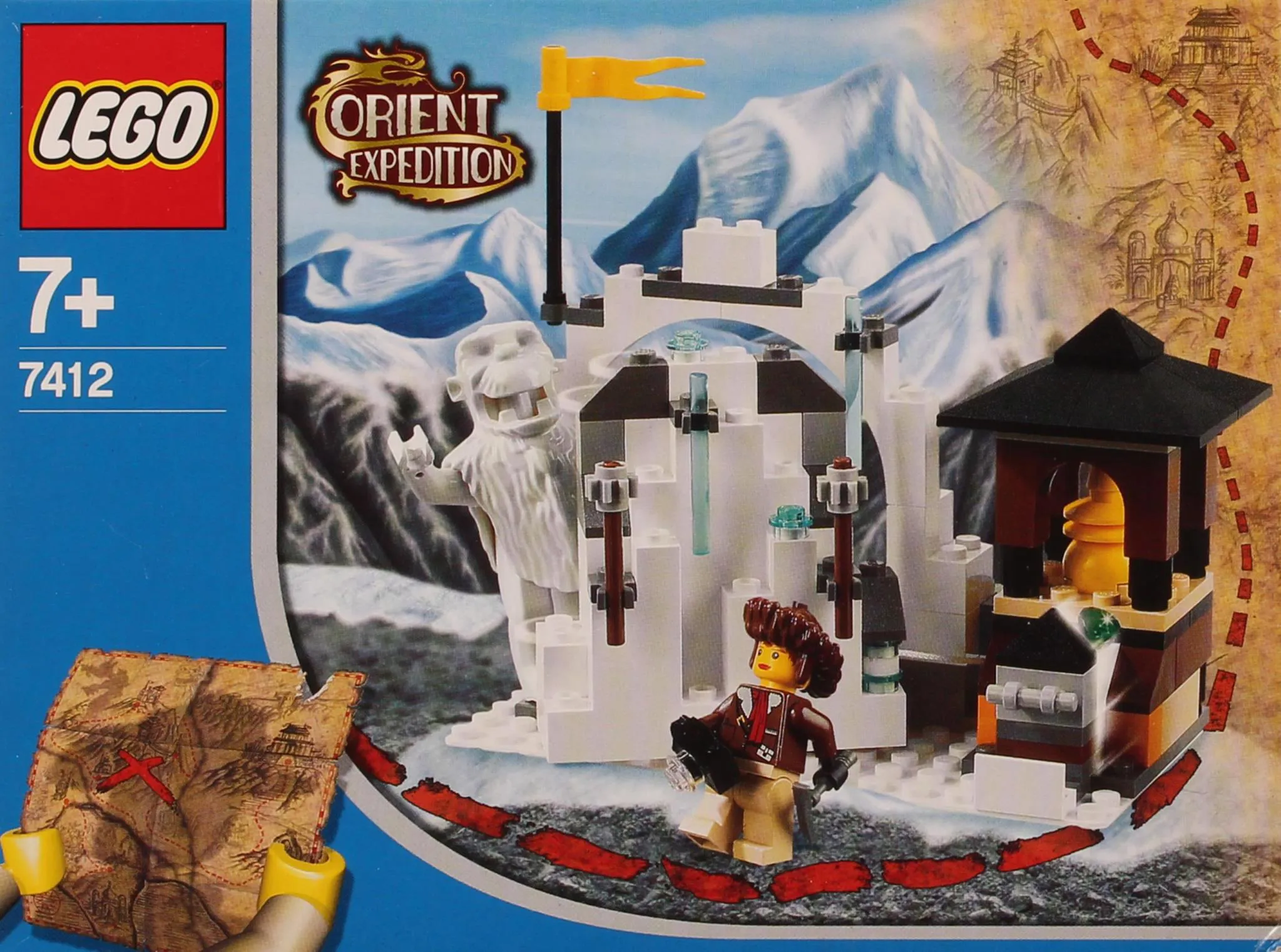 LEGO Adventurers Yeti's Hideout • Set 7412 • SetDB
